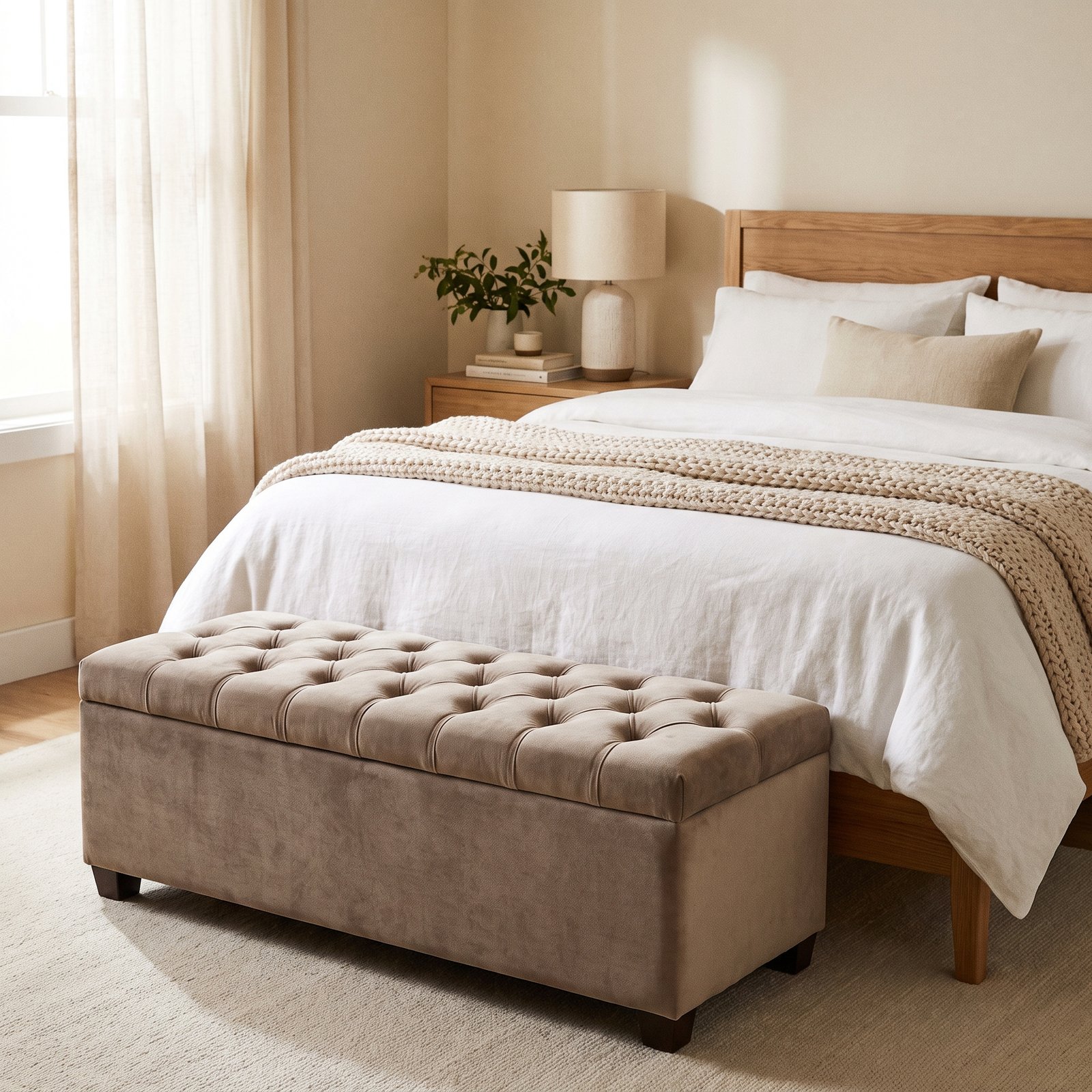 Storage Ottoman Bench