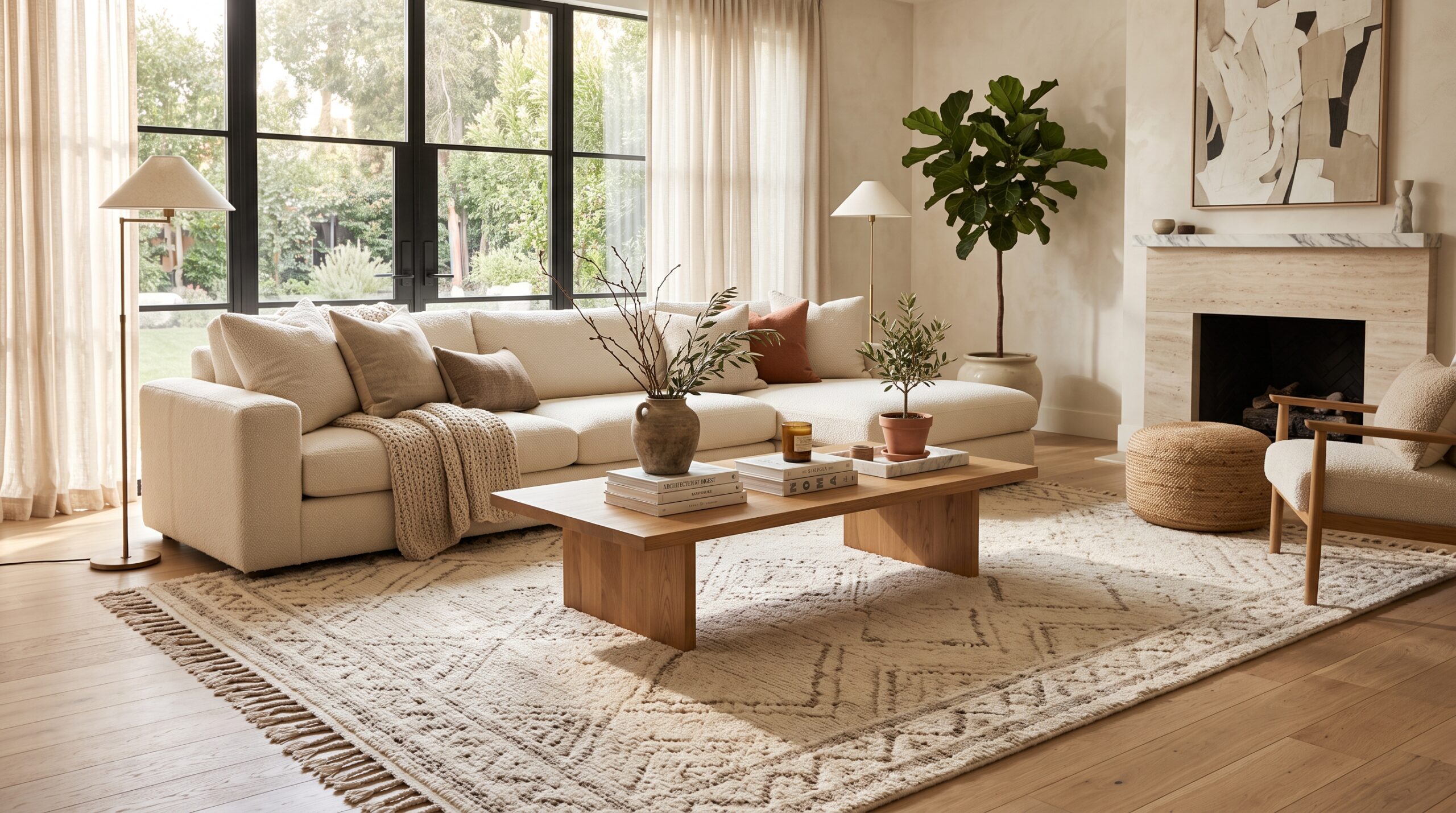 You are currently viewing How to Choose the Perfect Living Room Rug (7 Stylish Ideas That Elevate Any Space)