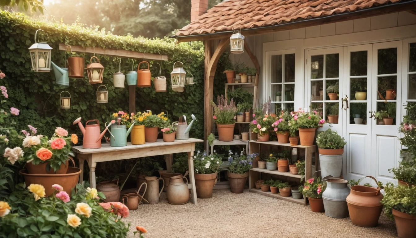 Read more about the article Vintage Garden Decor Ideas for Small Gardens: Charming Ways to Transform Your Space