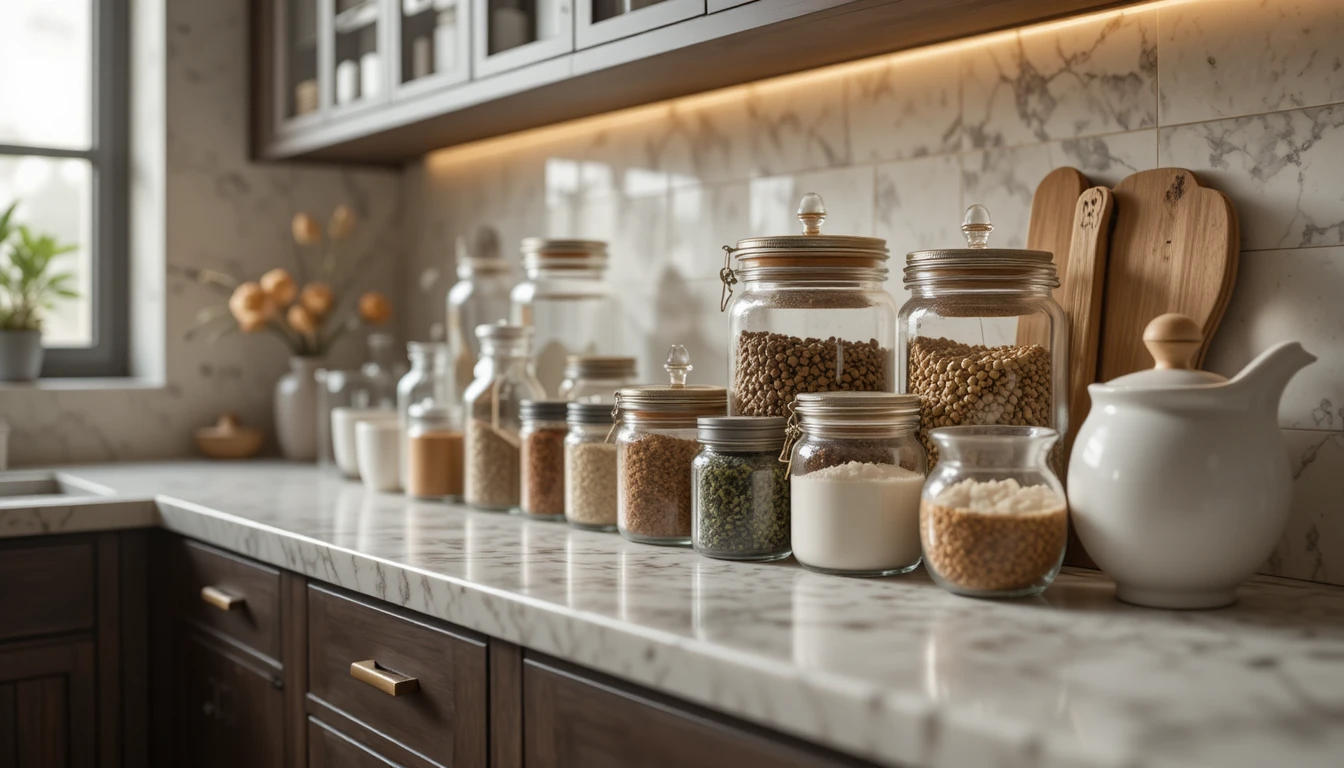 Read more about the article 7 Must-Have Kitchen Jars That Instantly Make Your Space Look Organized & Aesthetic