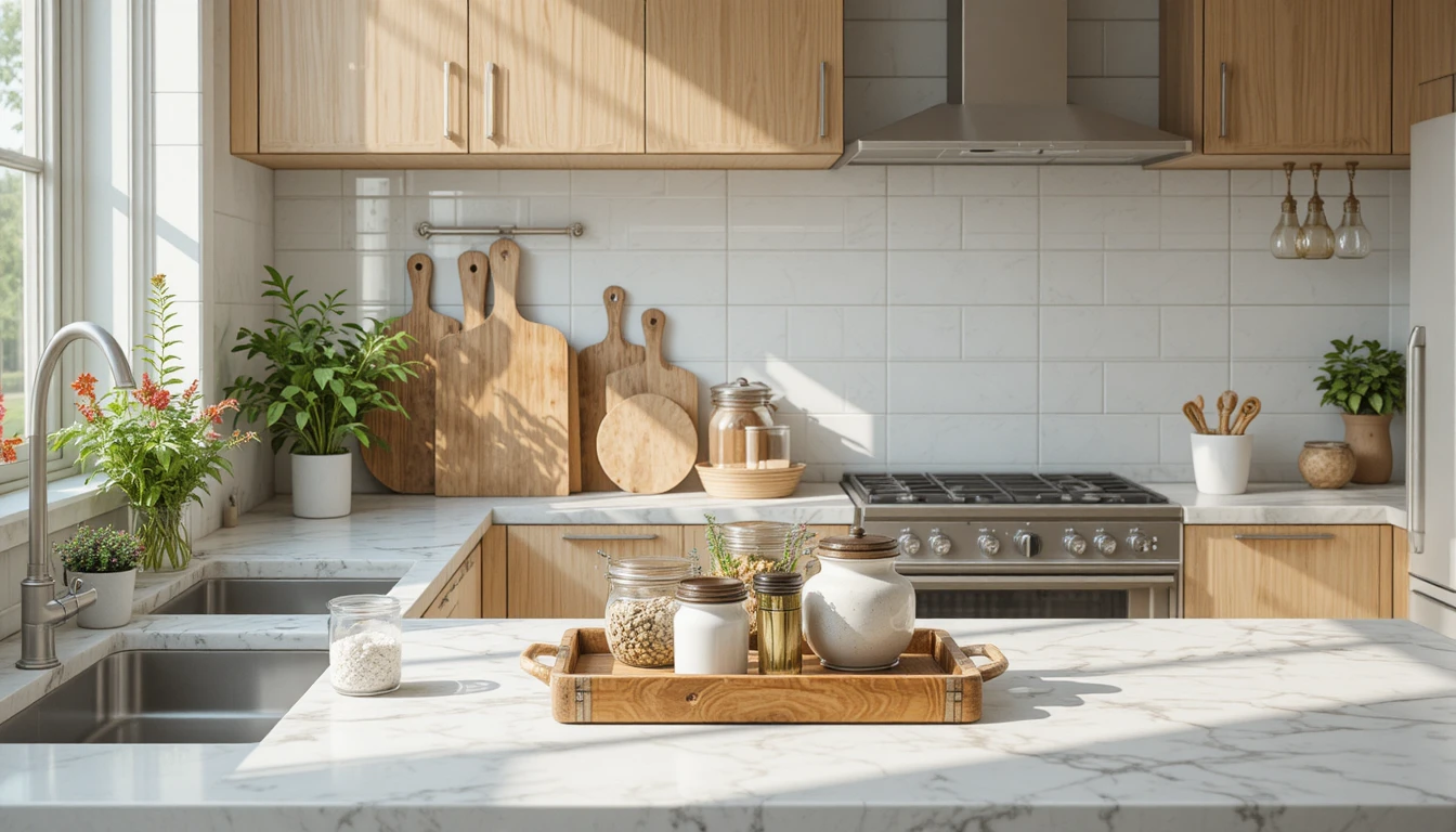 Read more about the article Small Kitchen Counter Decor Ideas That Save Space (But Still Look Stylish)