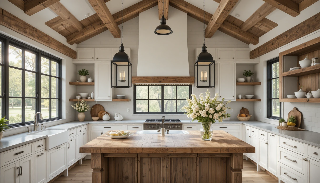 Read more about the article Farmhouse Kitchen Remodel Ideas for a Warm and Cozy Look