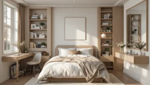 Read more about the article 7  Tiny Bedroom Ideas That Maximize Space & Style