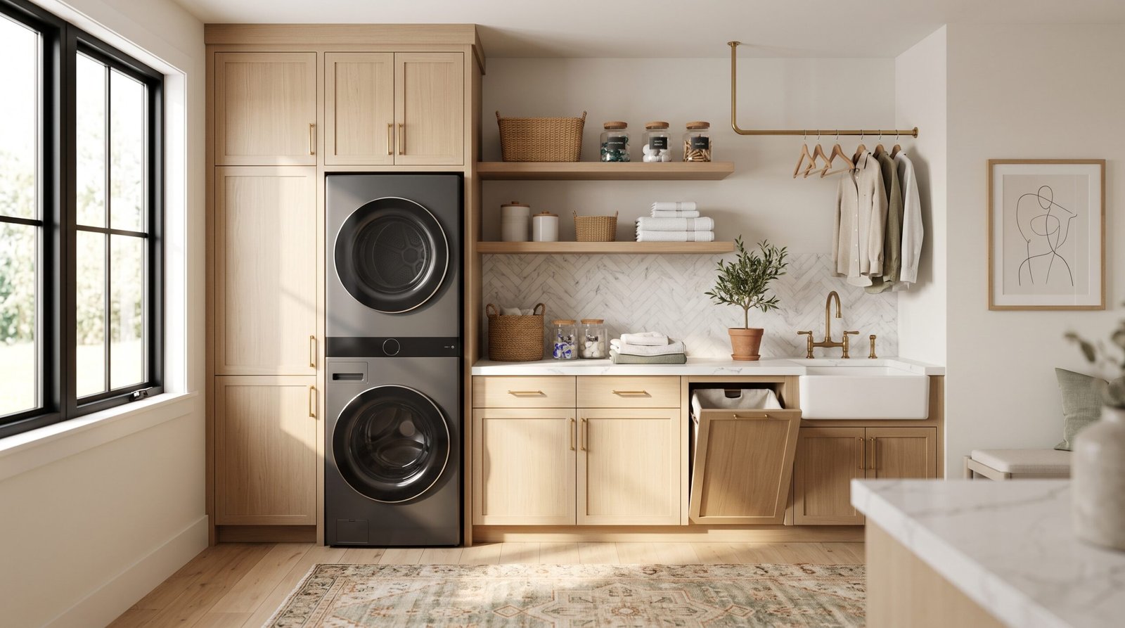You are currently viewing Laundry Room Ideas for Every Home: Small Spaces, Storage & Stylish Designs