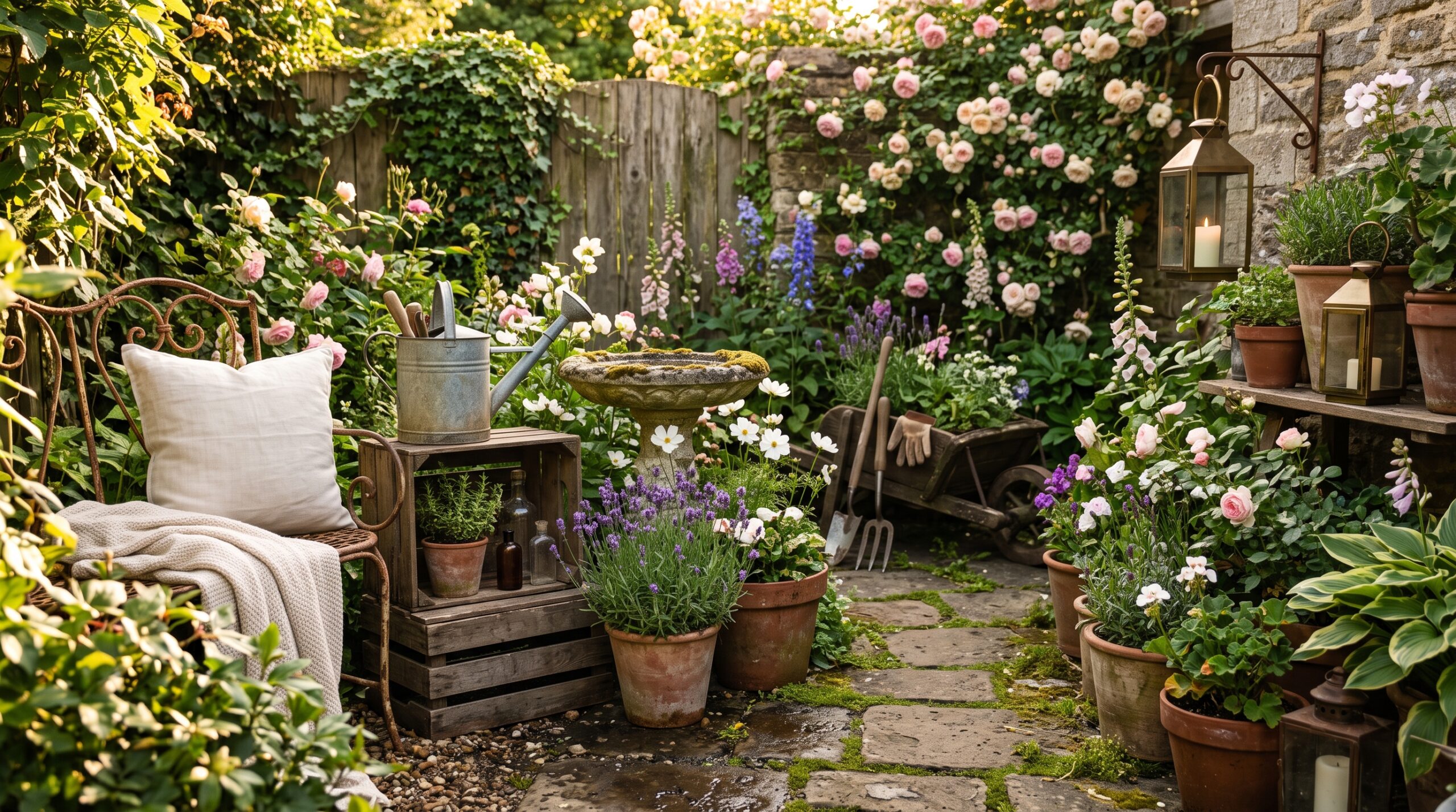 You are currently viewing Vintage Garden Decor Ideas for Small Gardens: Charming Ways to Transform Your Space