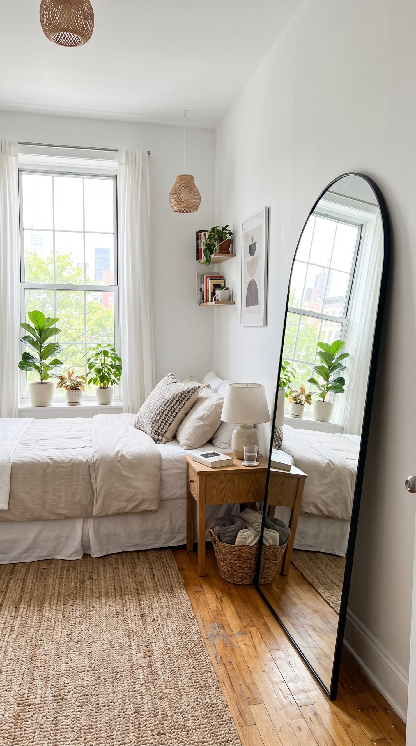 Arched Full-Length Mirror