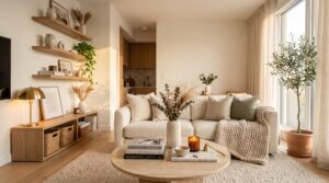 Read more about the article 7 Small Apartment Decor Ideas That Make Your Space Feel Cozy & Expensive