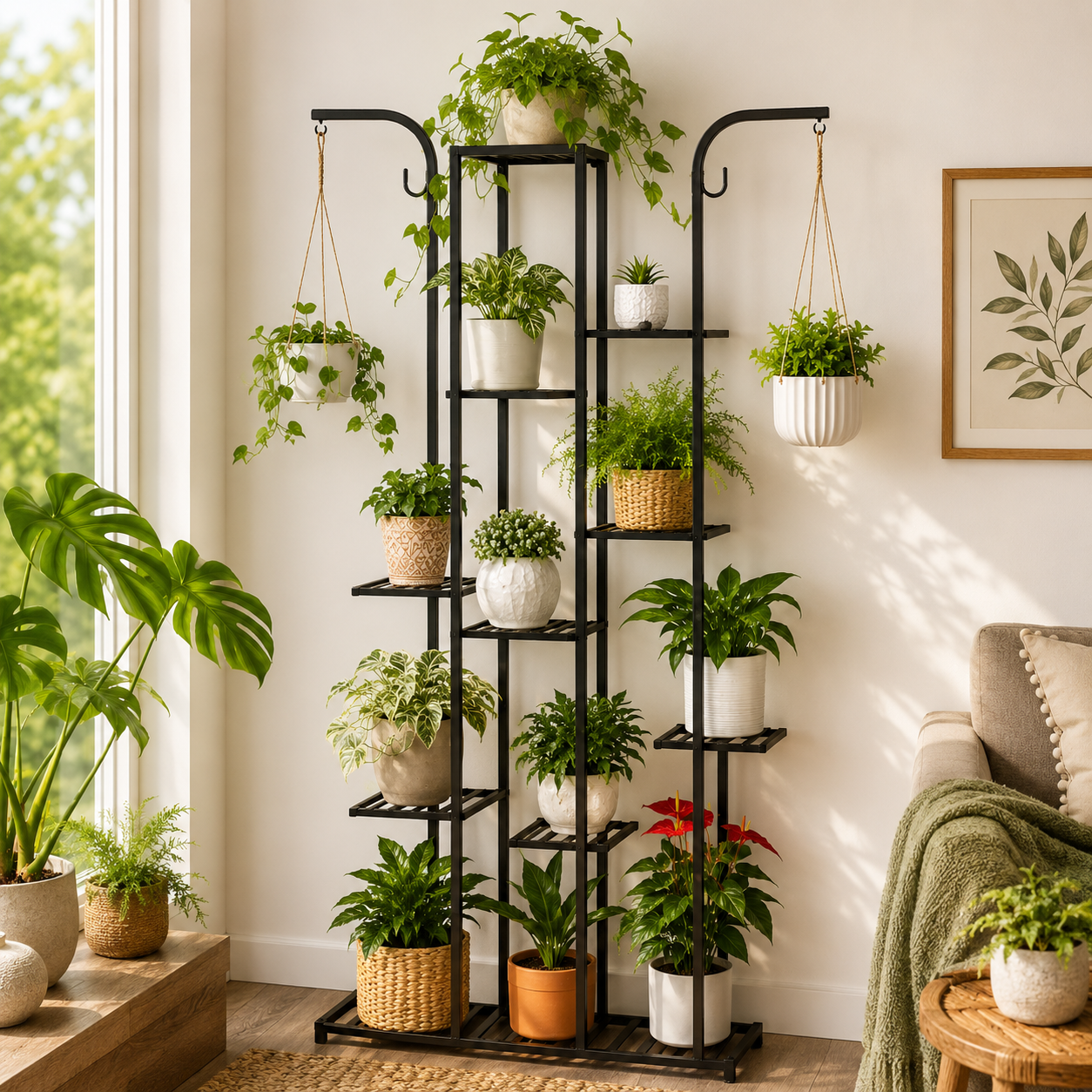 Plant Stand Indoor/Outdoor 63"