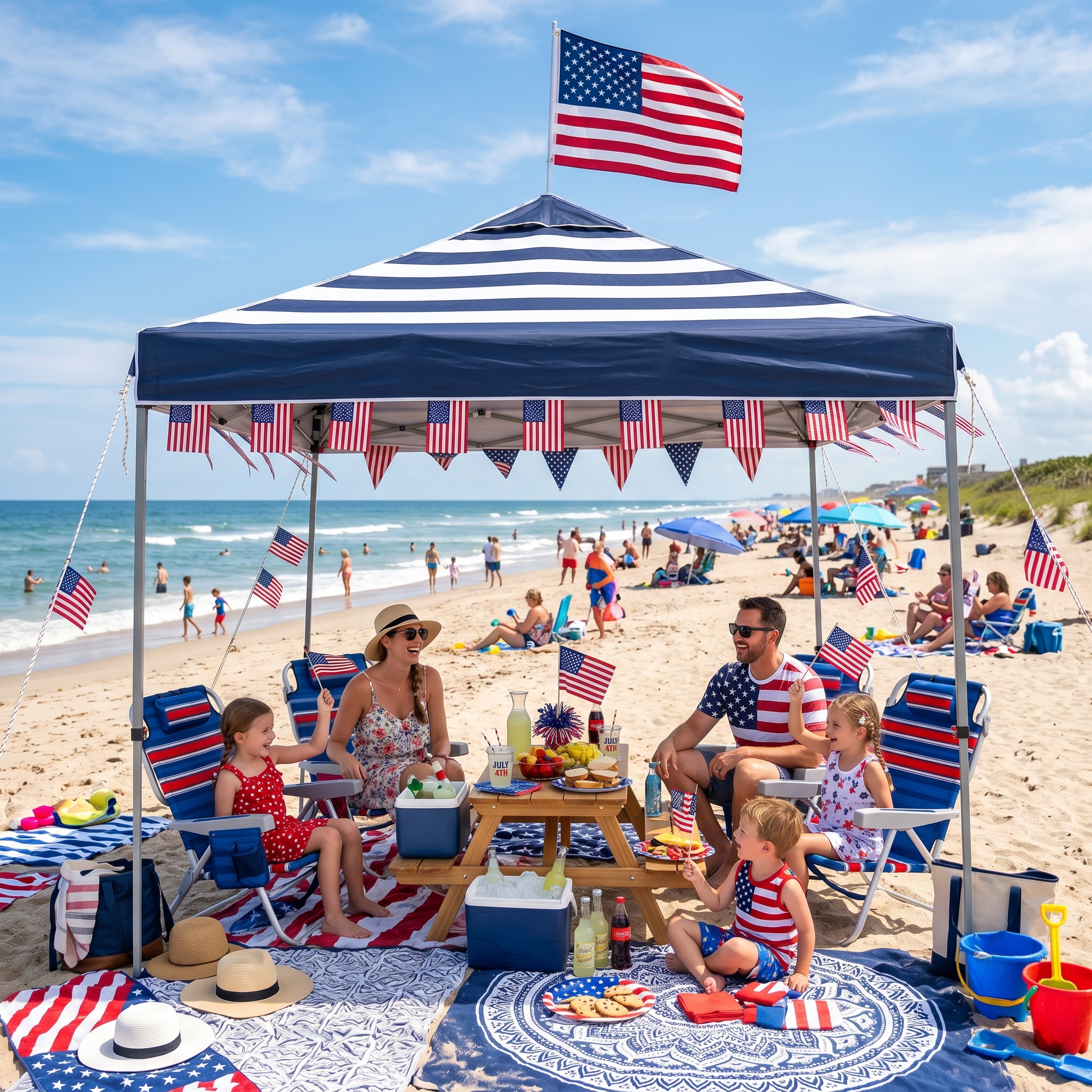 AmazonBasics Pop-Up Beach Canopy Sun Shelter