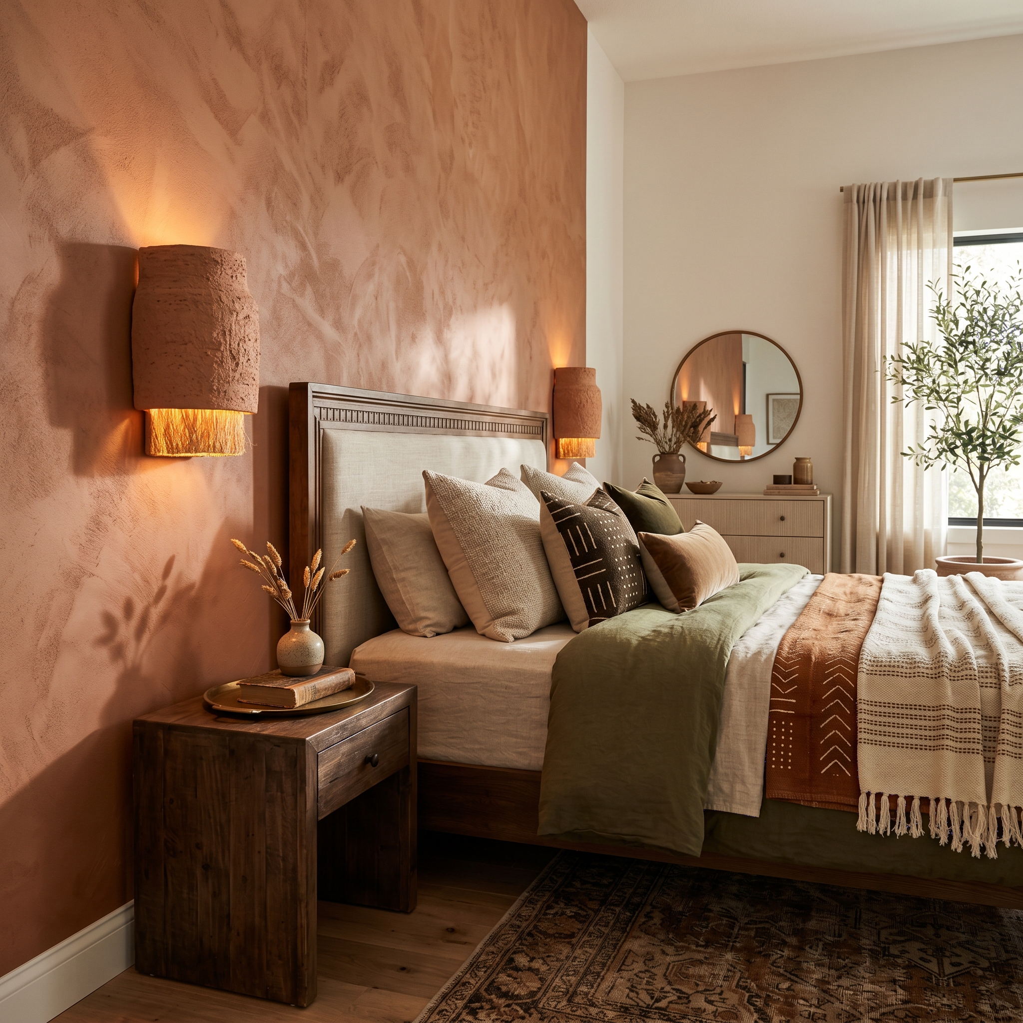 West Elm Terracotta Sconce Wall Light