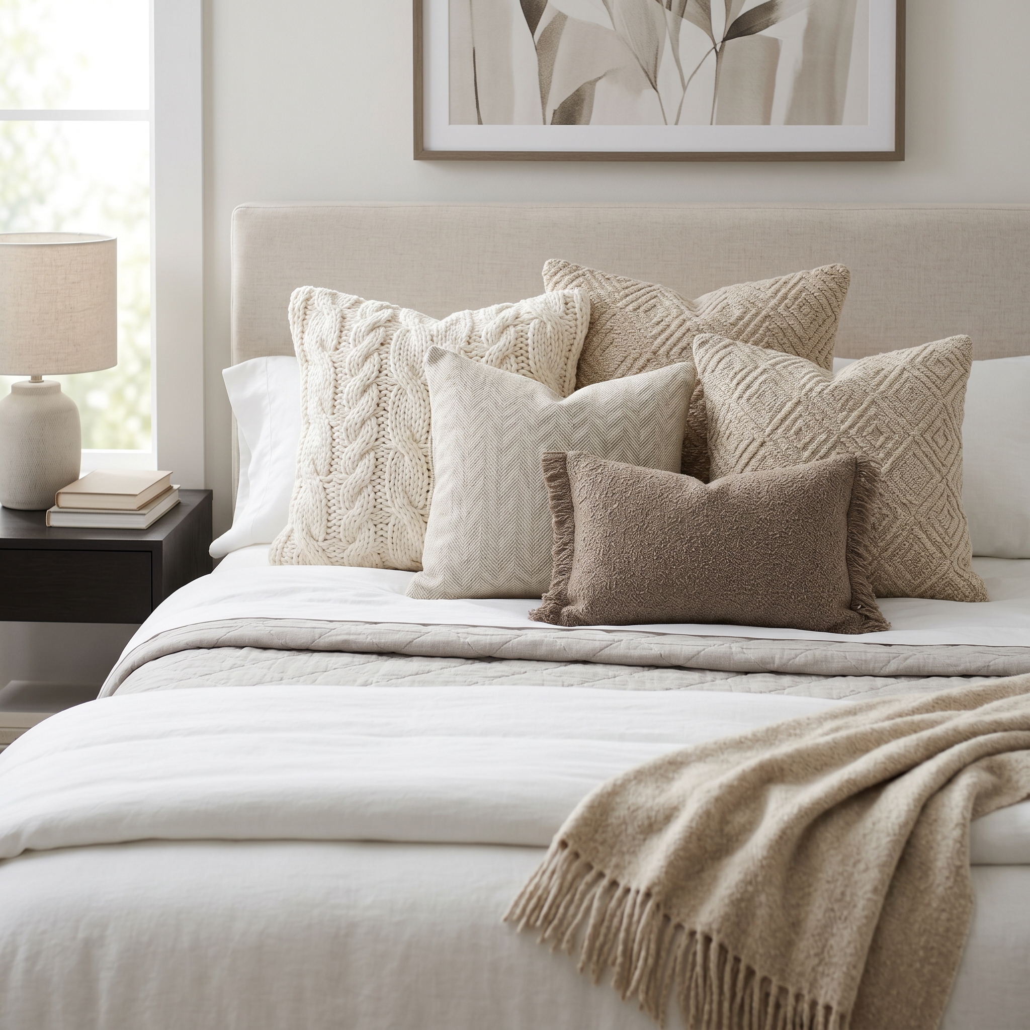 Threshold Woven Textured Throw Pillow Set