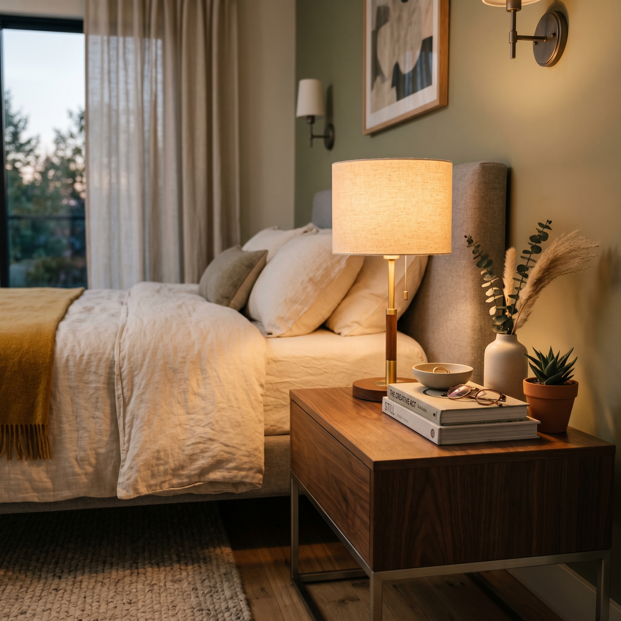 Smart Dimmer Bedside Lamp