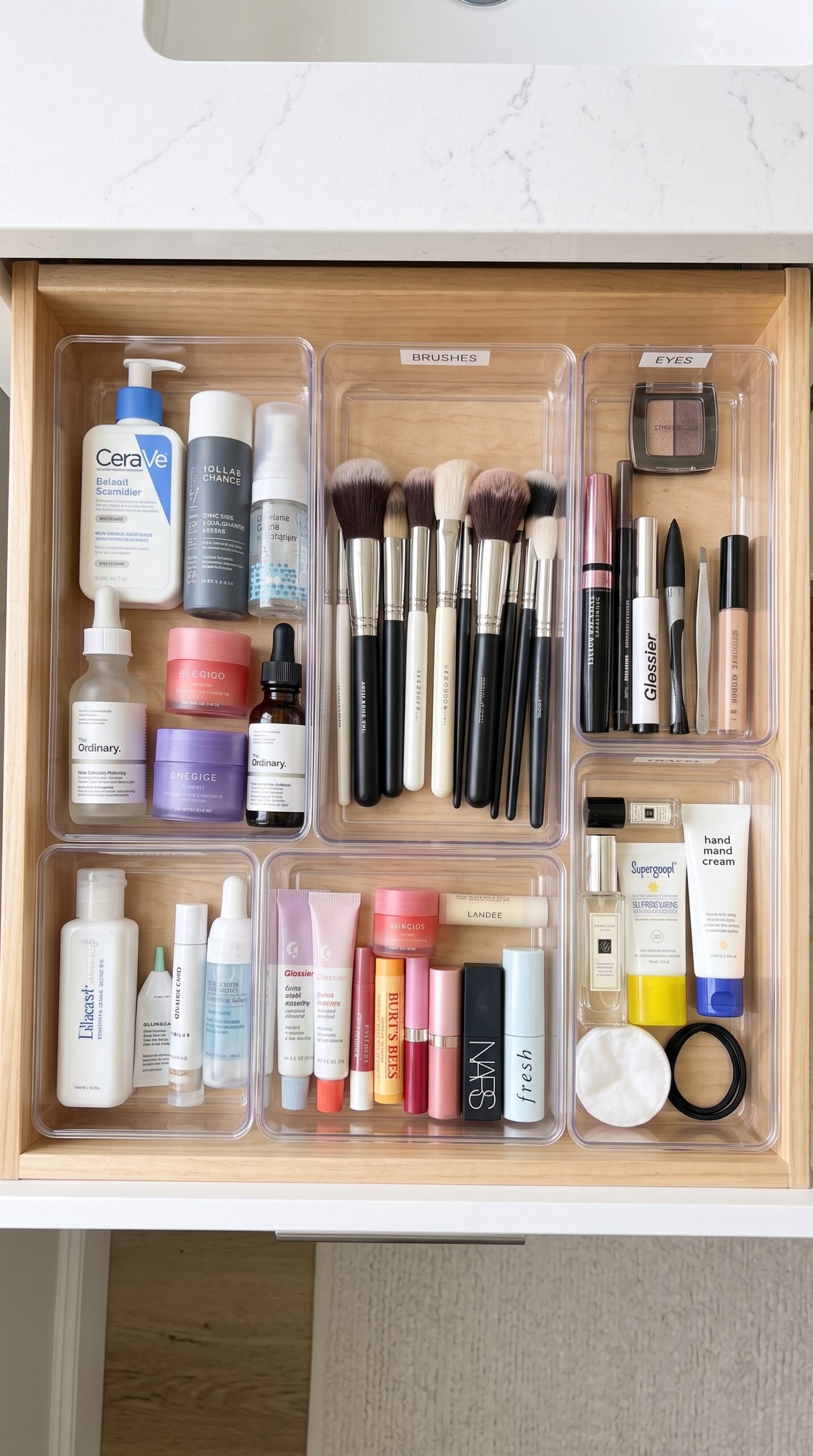 Drawer Dividers with Inserts