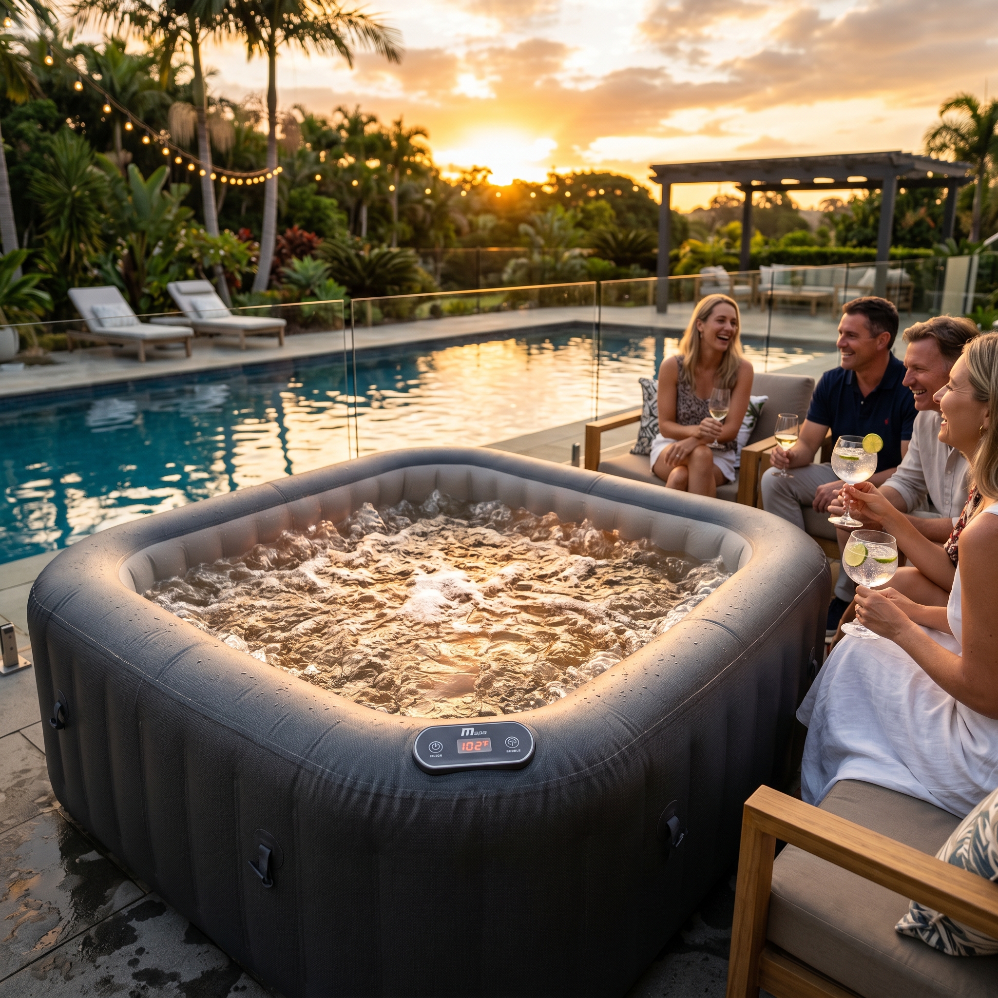 Intex PureSpa Portable Bubble Massage Spa