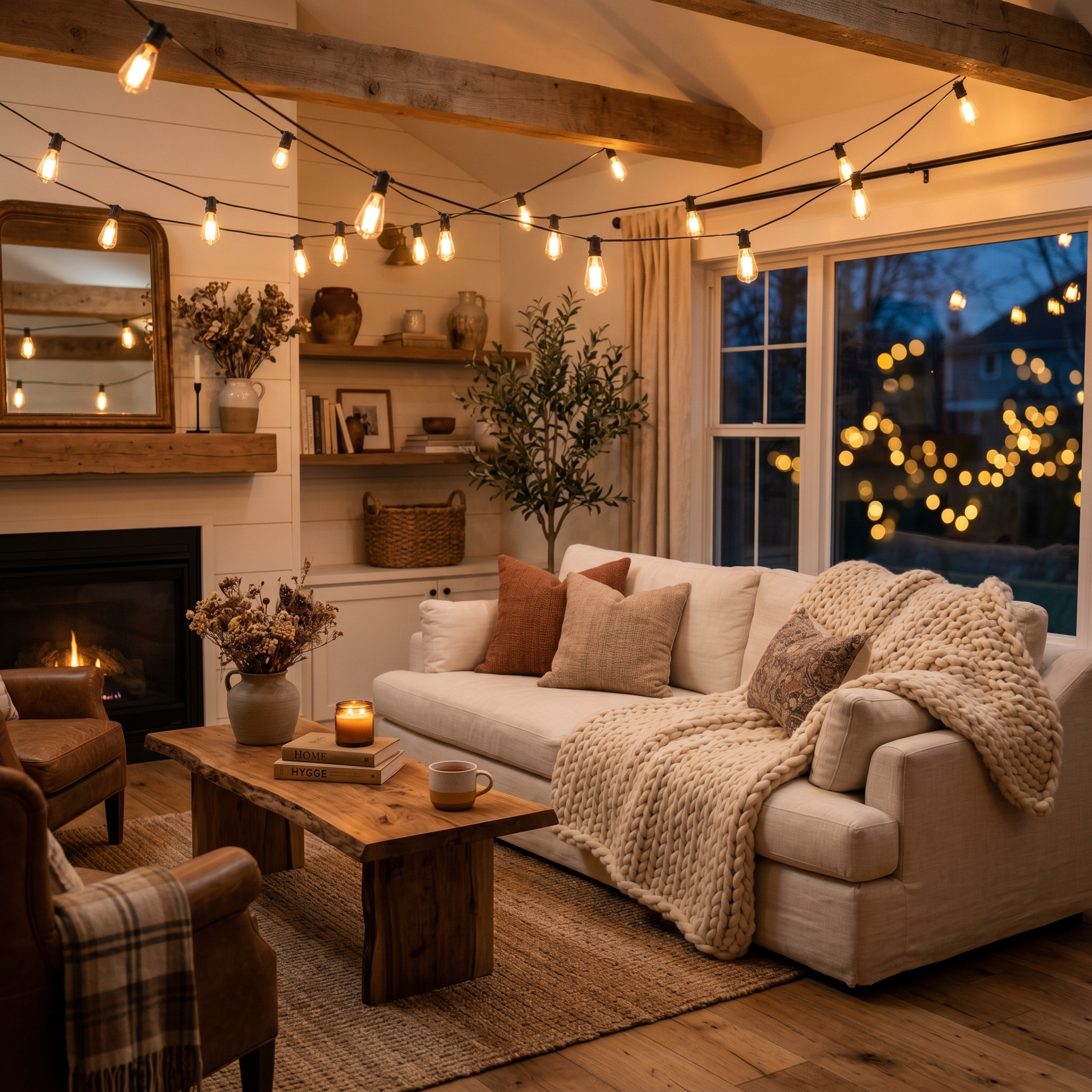 LED Edison Bulb String Lights