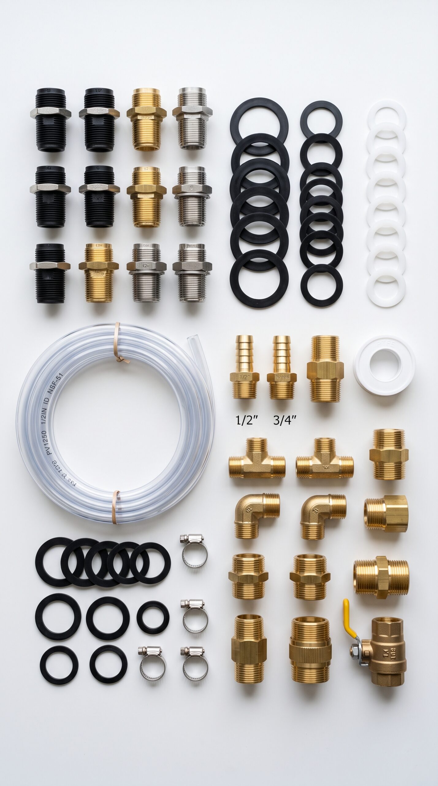 Stock Tank Pool Pump Kit with Fittings