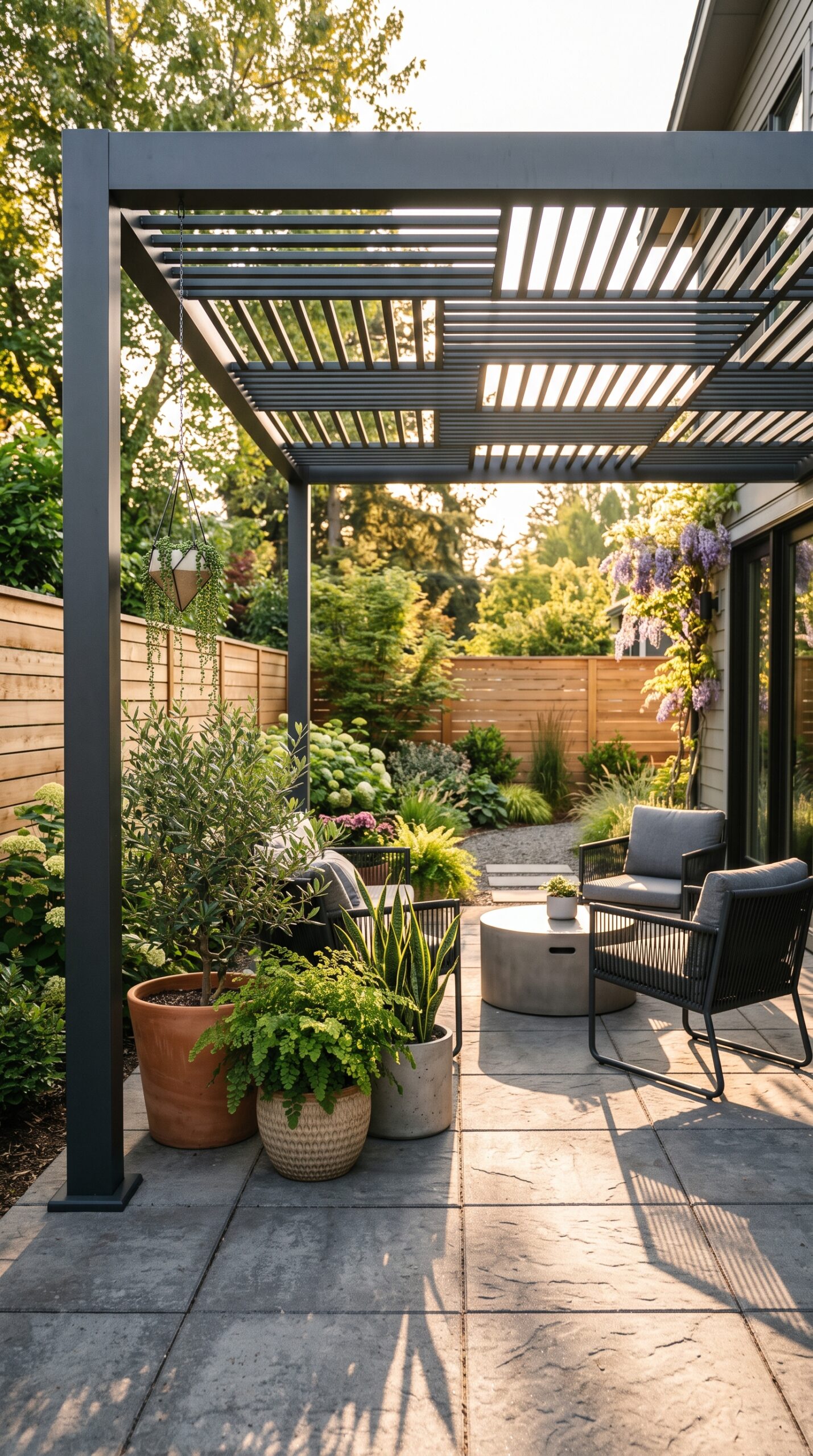VEVOR Pergola Kit Outdoor Aluminum Pergola