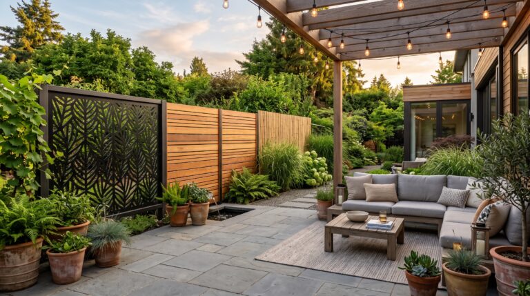 8 Best Affordable Outdoor Privacy Screens That Look High End