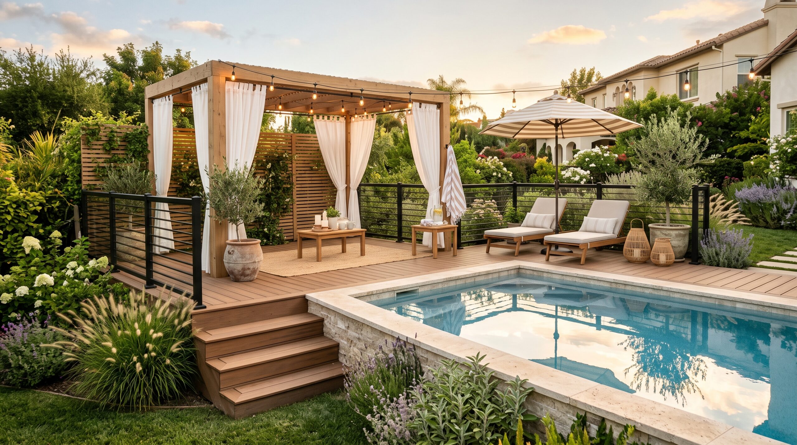 You are currently viewing How to Transform Your Above Ground Pool Into a Stunning Outdoor Oasis
