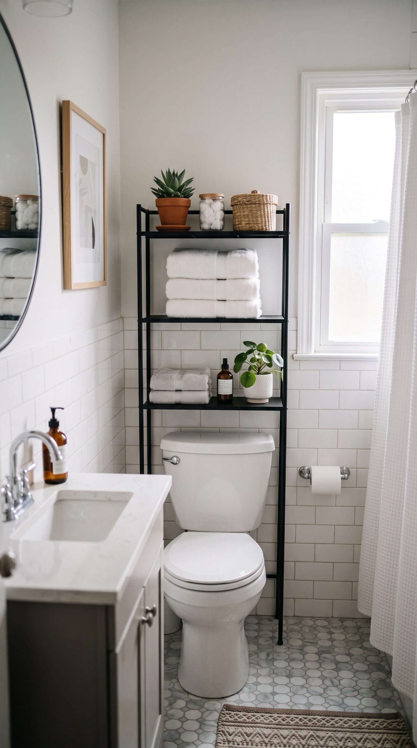 Over-the-Toilet Storage Organizer