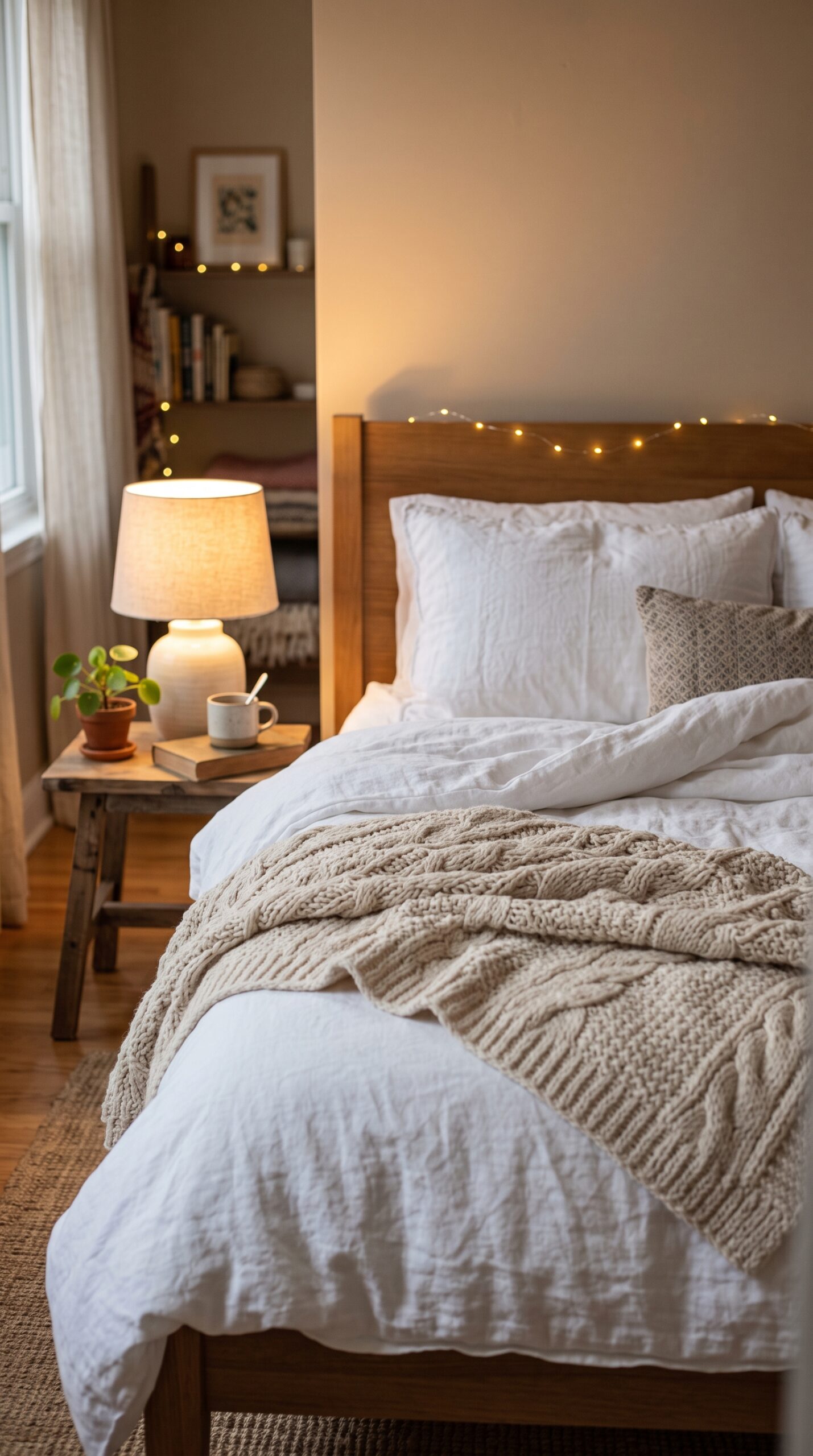 Neutral Throw Blanket