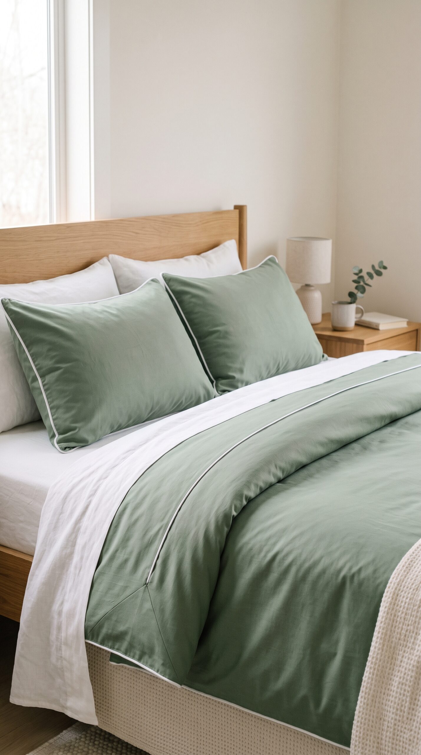 Woven Cotton Duvet Cover Set