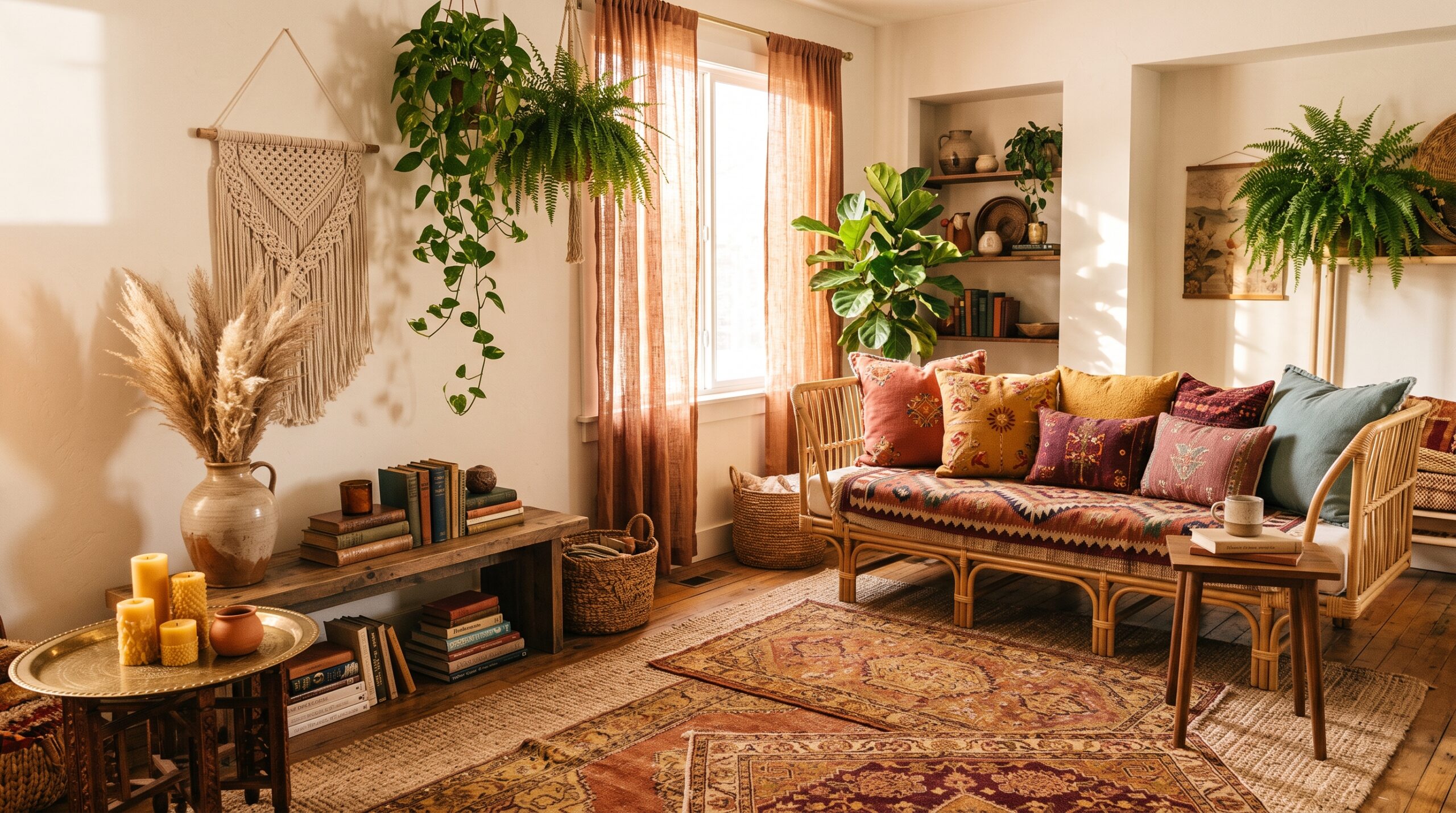 You are currently viewing How to Style Bohemian Home Decor Without Overwhelming Your Space