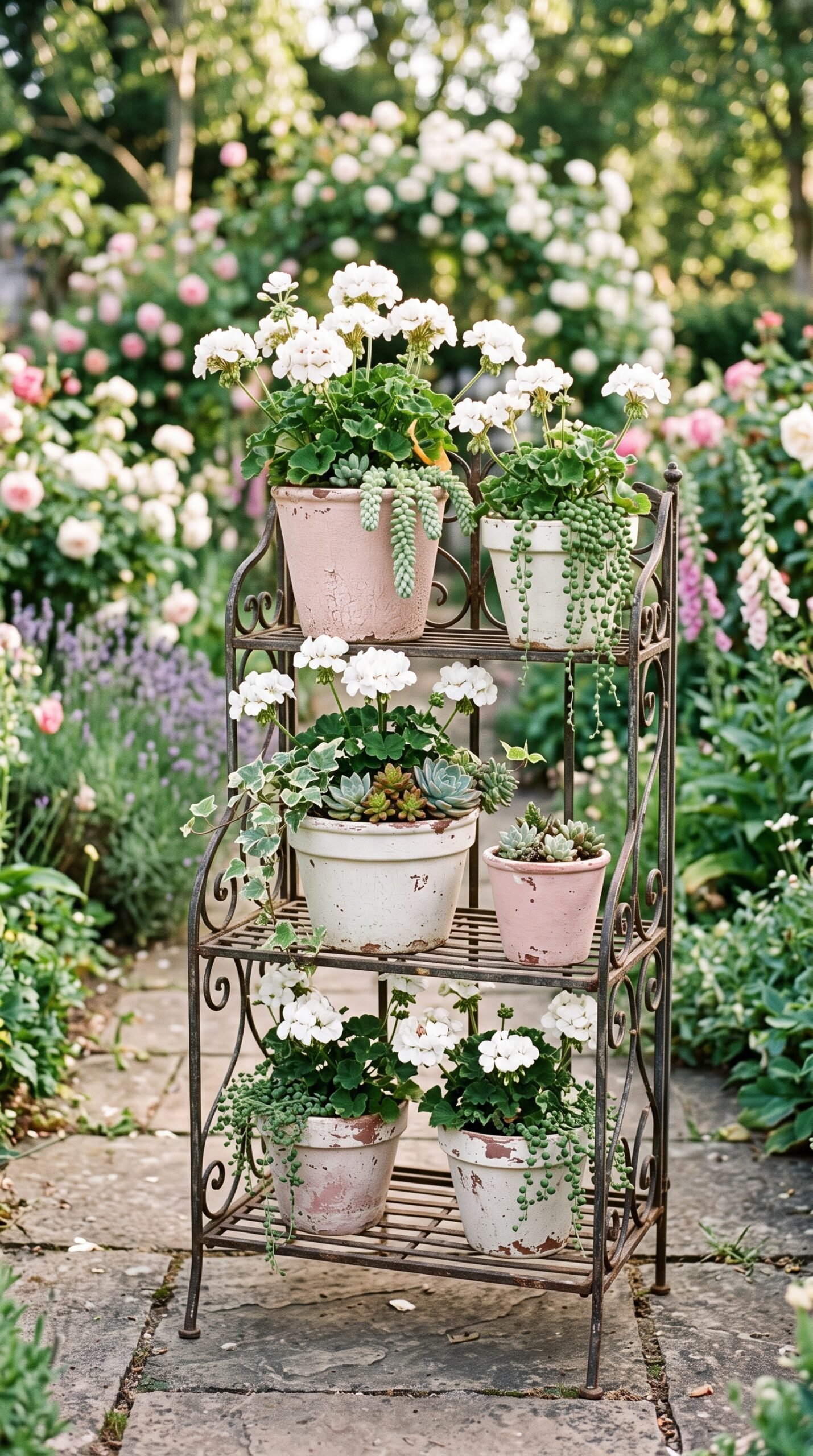 Shabby Chic Pots