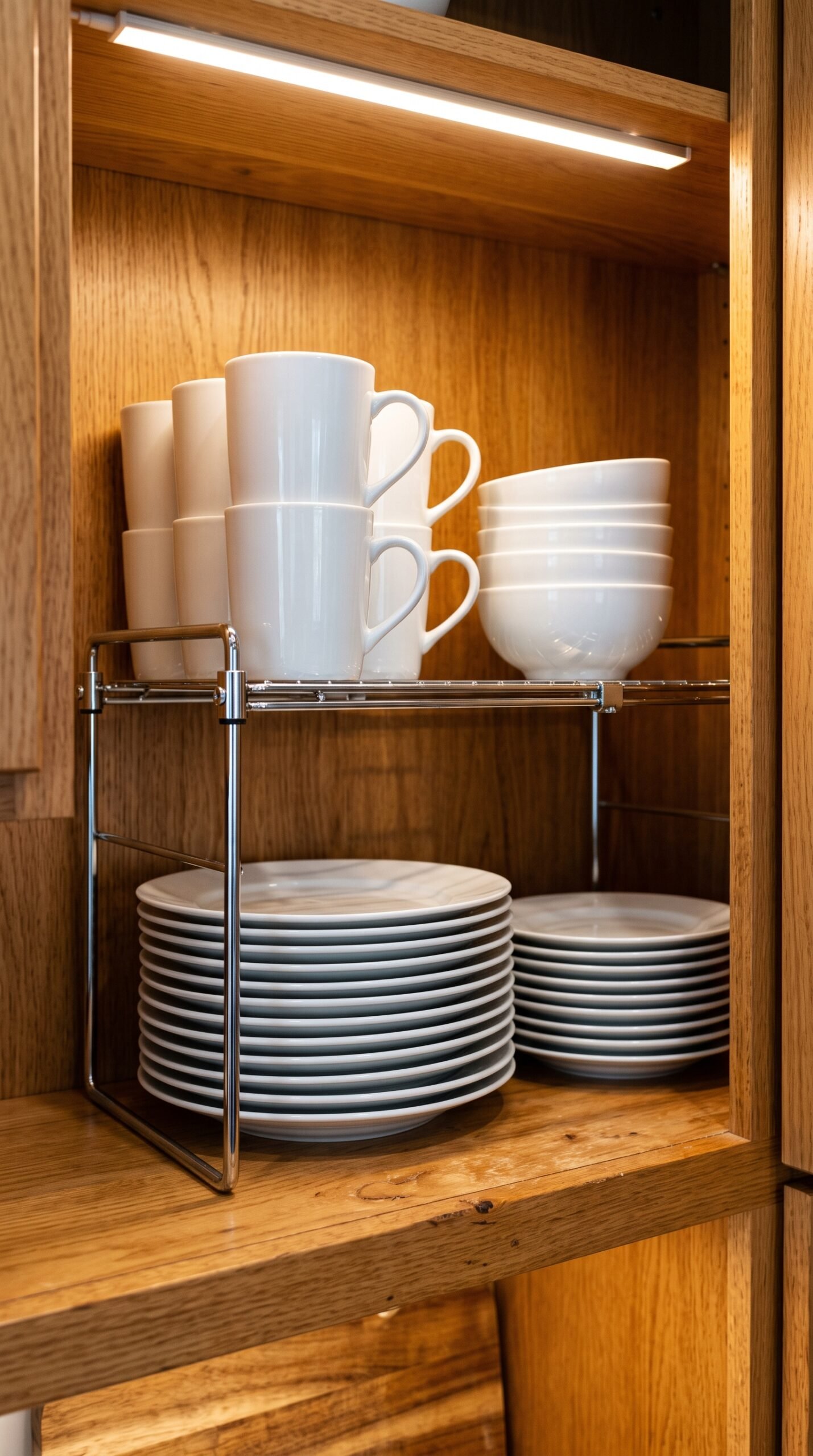 Expandable Cabinet Organizer Shelf