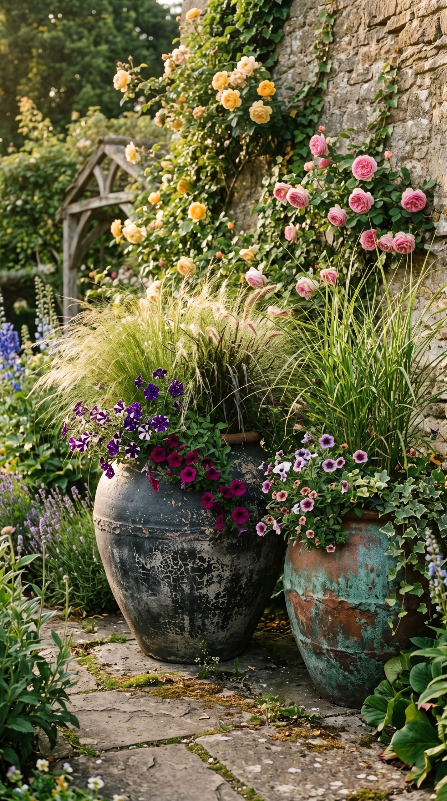 Antique Garden Pots