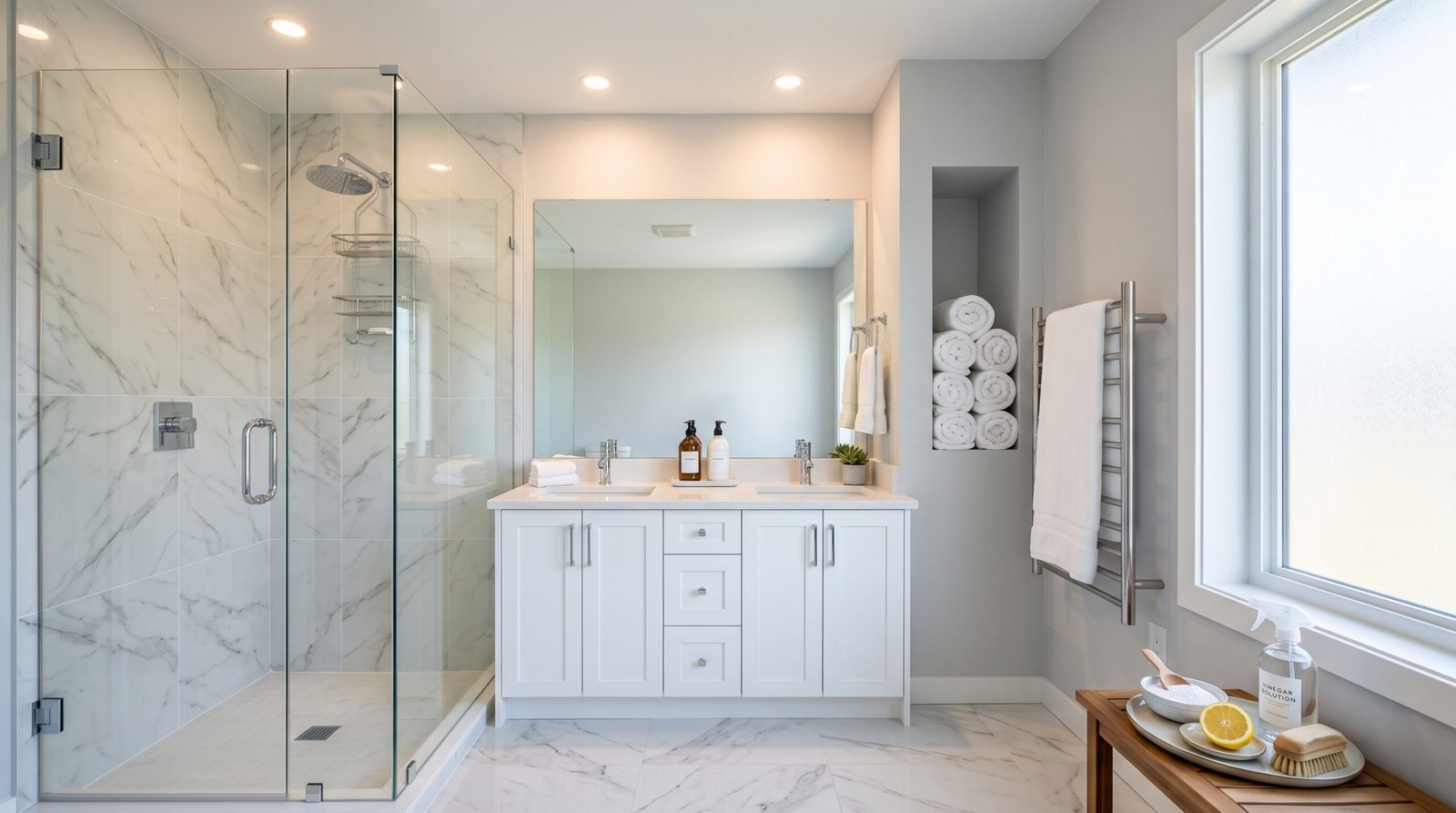 Read more about the article 10 Brilliant Bathroom Cleaning Hacks That Cut Your Scrubbing Time in Half
