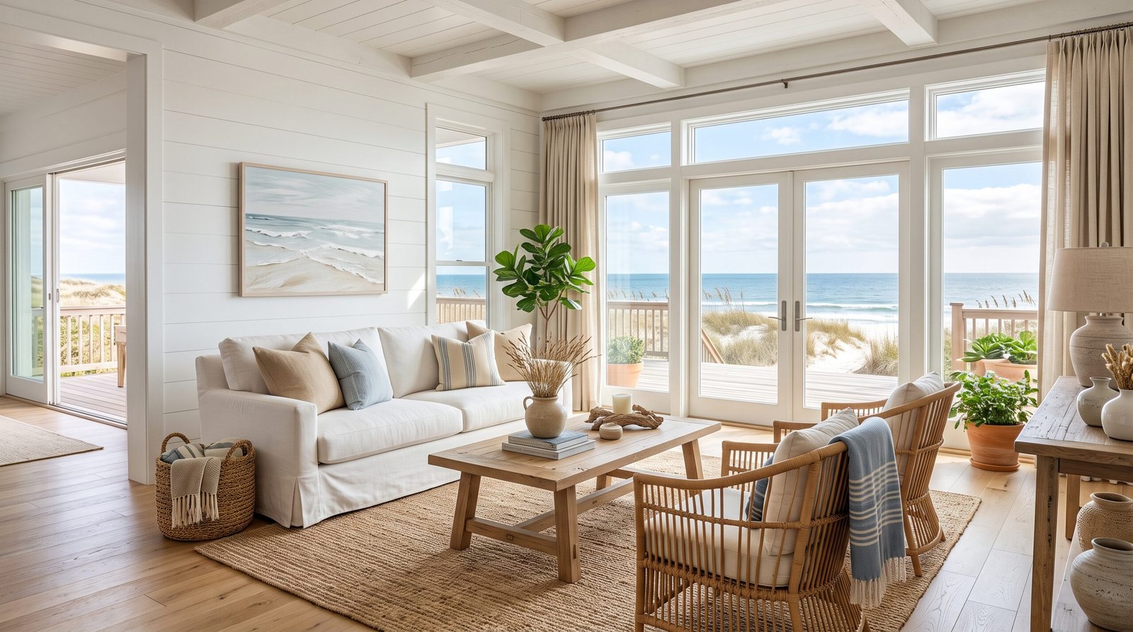 You are currently viewing First Coastal Home? How to Style a Beach House Living Room