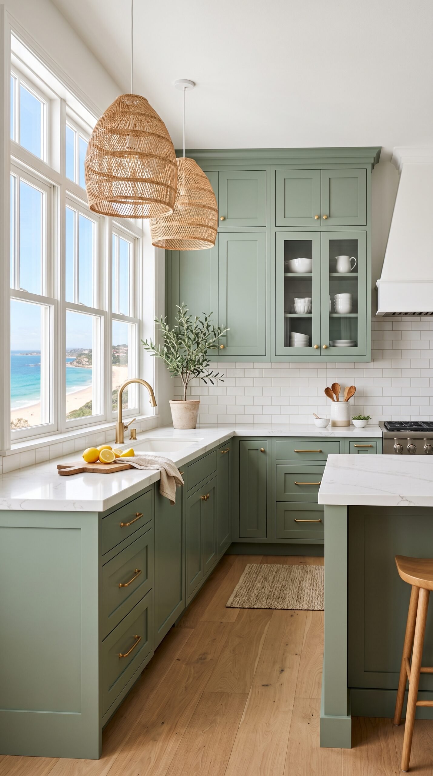 Sage Green Cabinet Paint (Interior Satin)