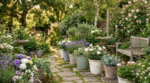 Read more about the article Painted Clay Pots with Distressed Finishes: The Secret to a Stunning Garden Makeover