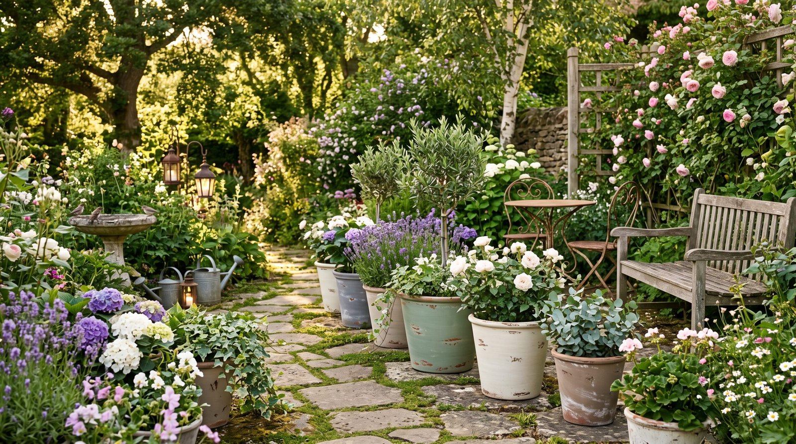 Read more about the article Painted Clay Pots with Distressed Finishes: The Secret to a Stunning Garden Makeover