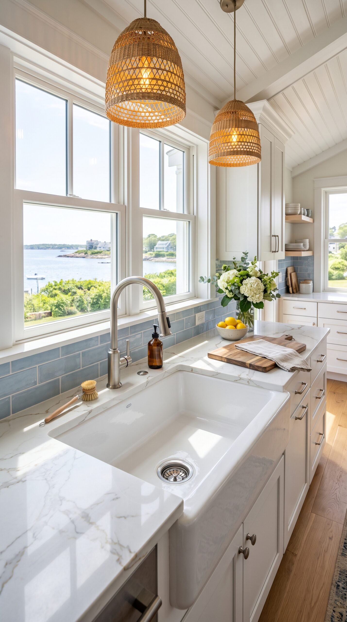 Farmhouse Apron-Front Kitchen Sink (33-inch Fireclay White)