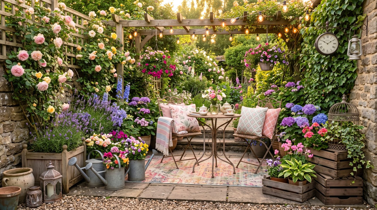 Read more about the article 7 Best Vintage Garden Decor Ideas That Completely Transform Bland Patios