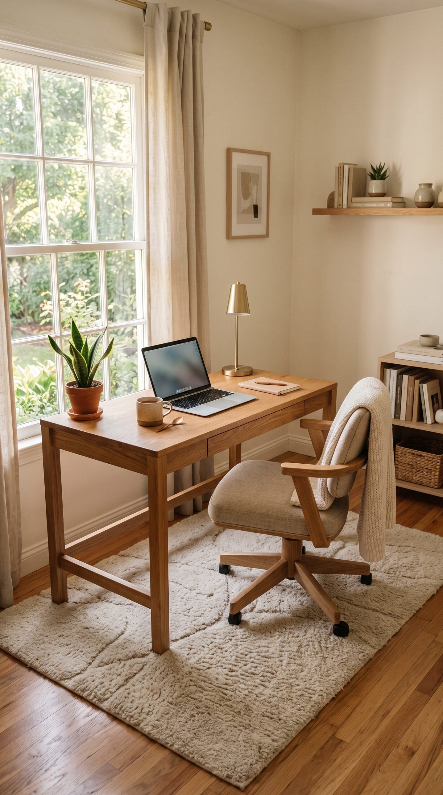 Soft Neutral Area Rug