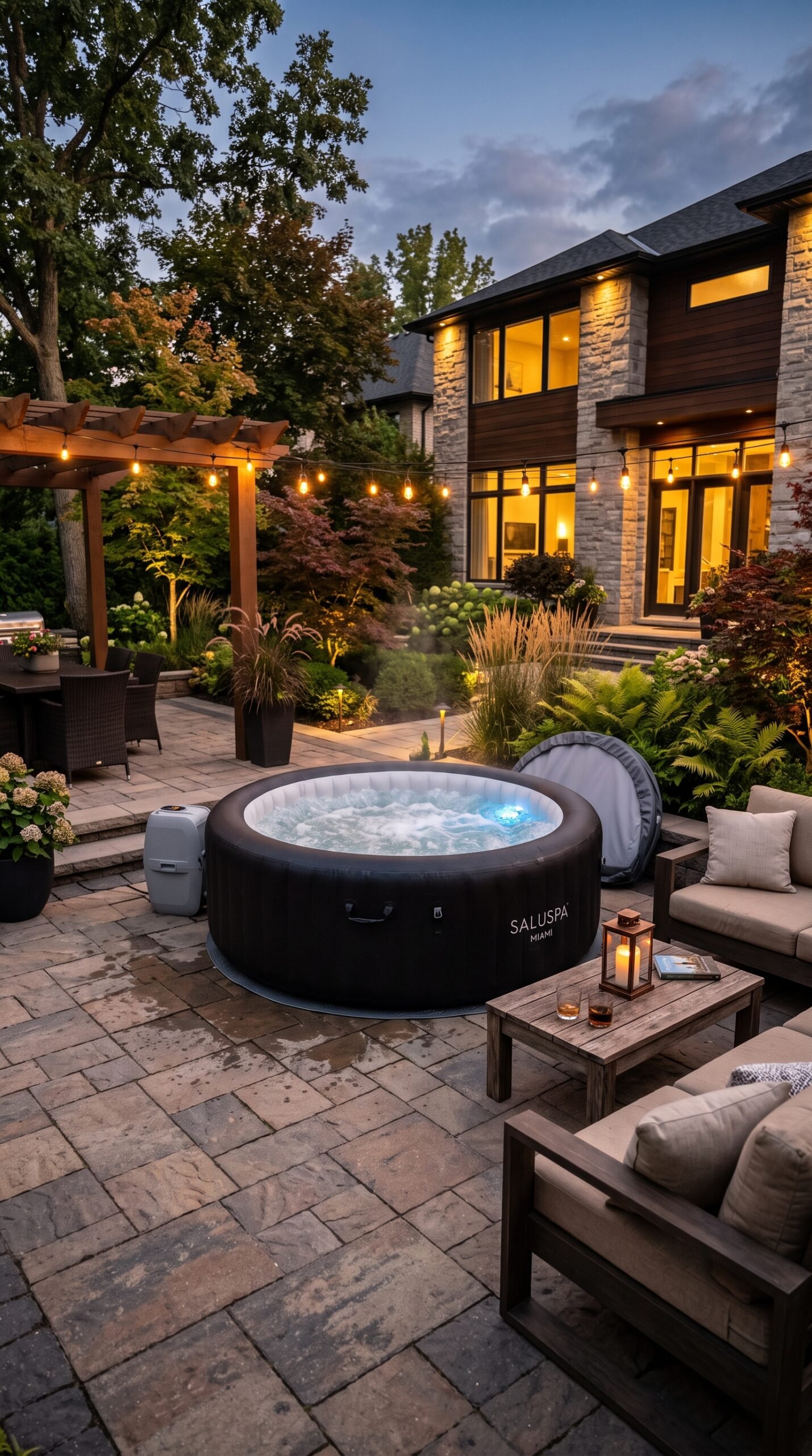 Bestway SaluSpa Miami Inflatable Hot Tub
