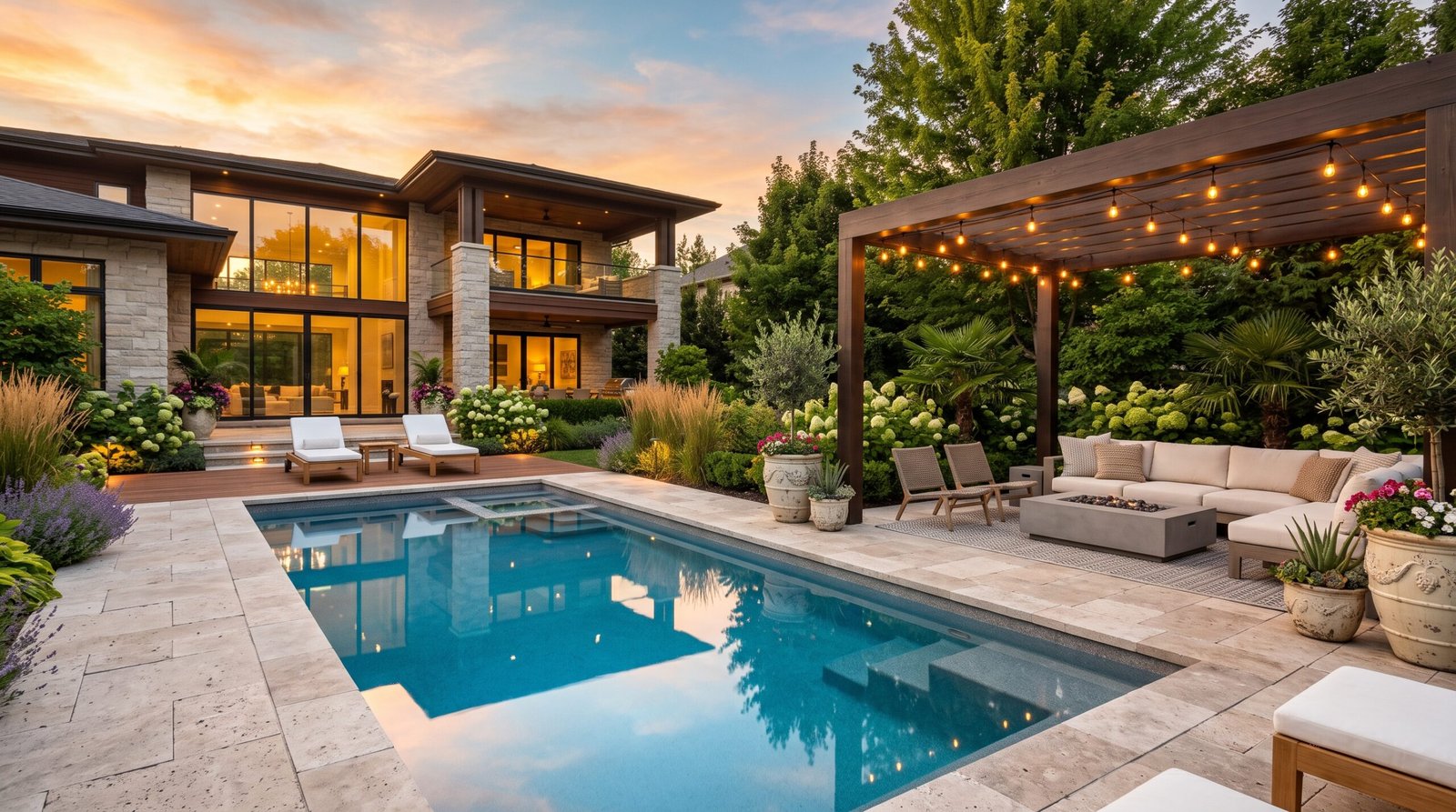 You are currently viewing 10 Brilliant Backyard Pool and Patio Ideas That Add Real Home Value