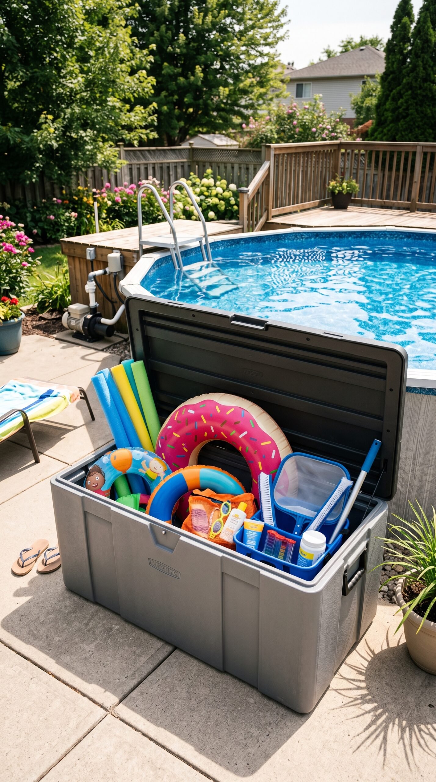 Lifetime 150-Gallon Outdoor Storage Box