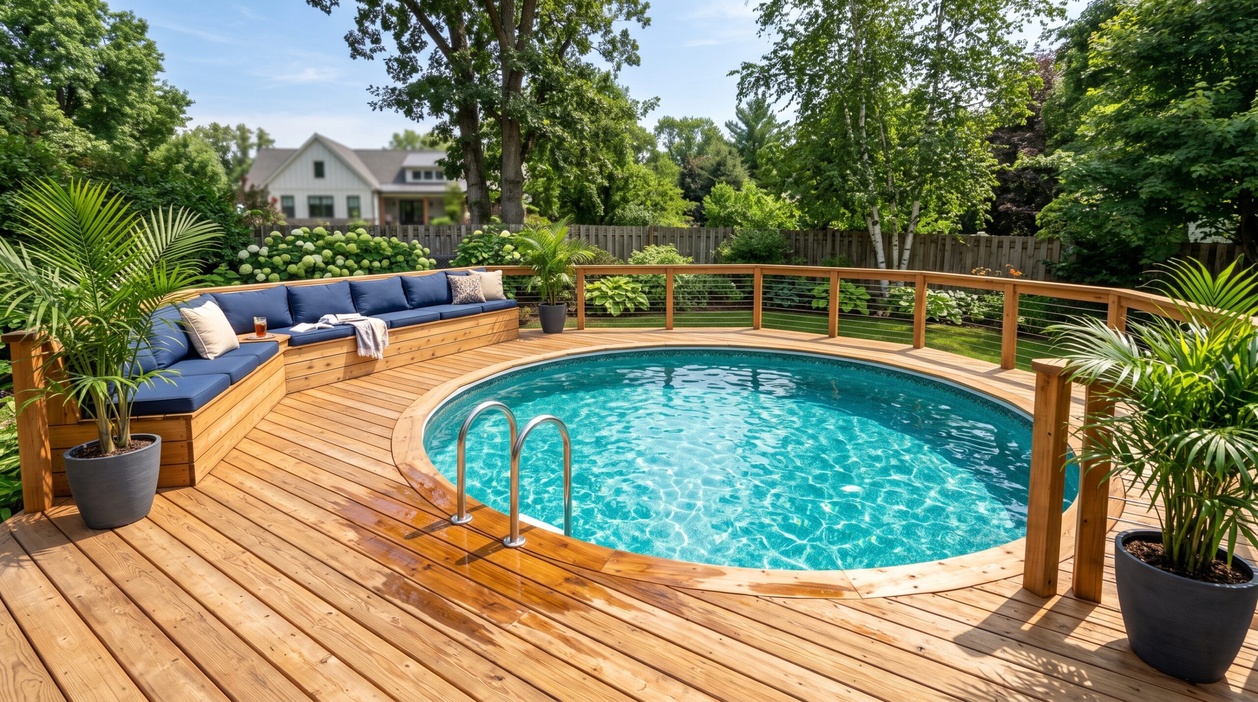 You are currently viewing 15 Best Above Ground Pool Deck Ideas That Brilliantly Transform Your Yard