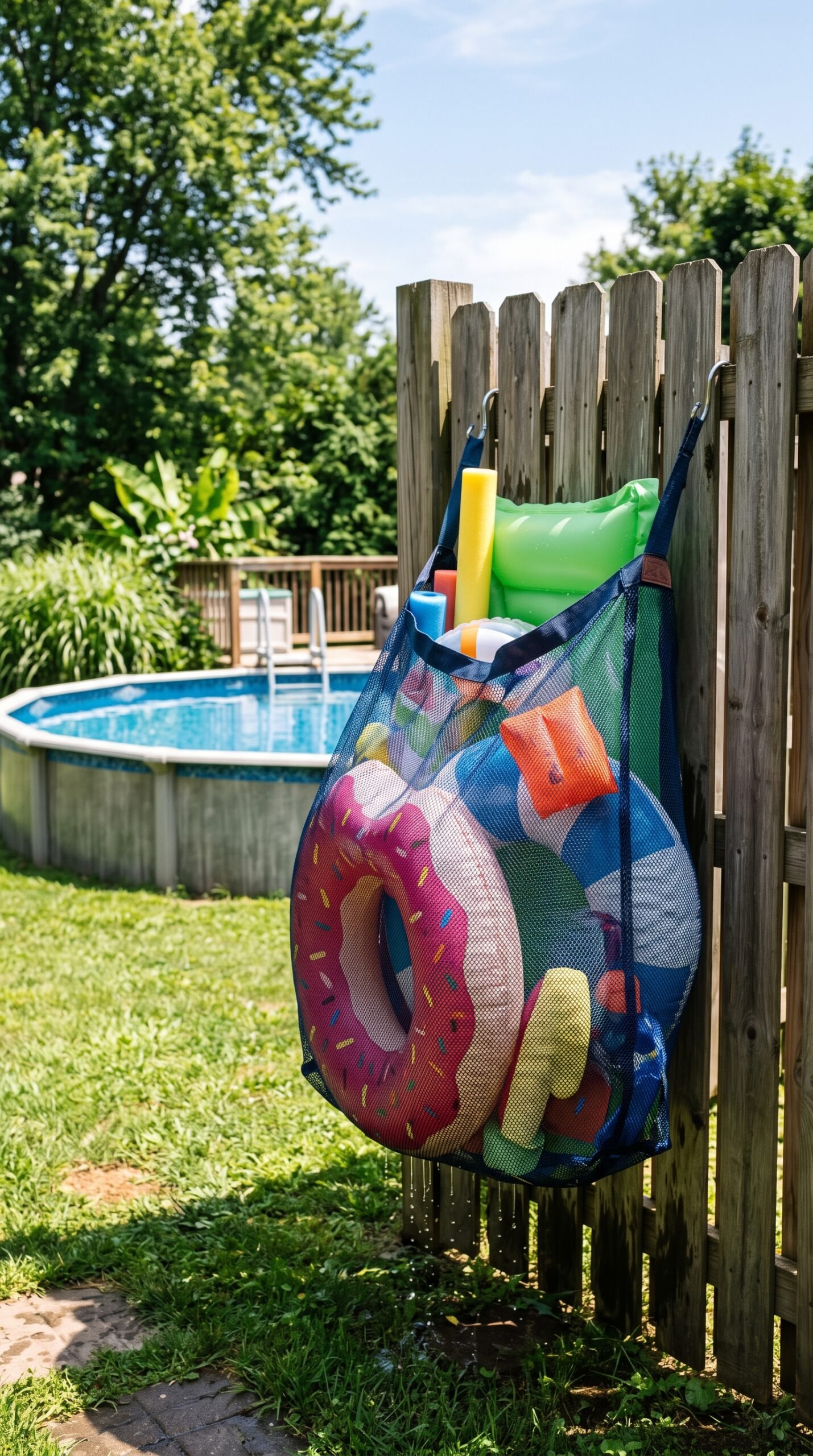 WMS Pool Float Storage Bag Net