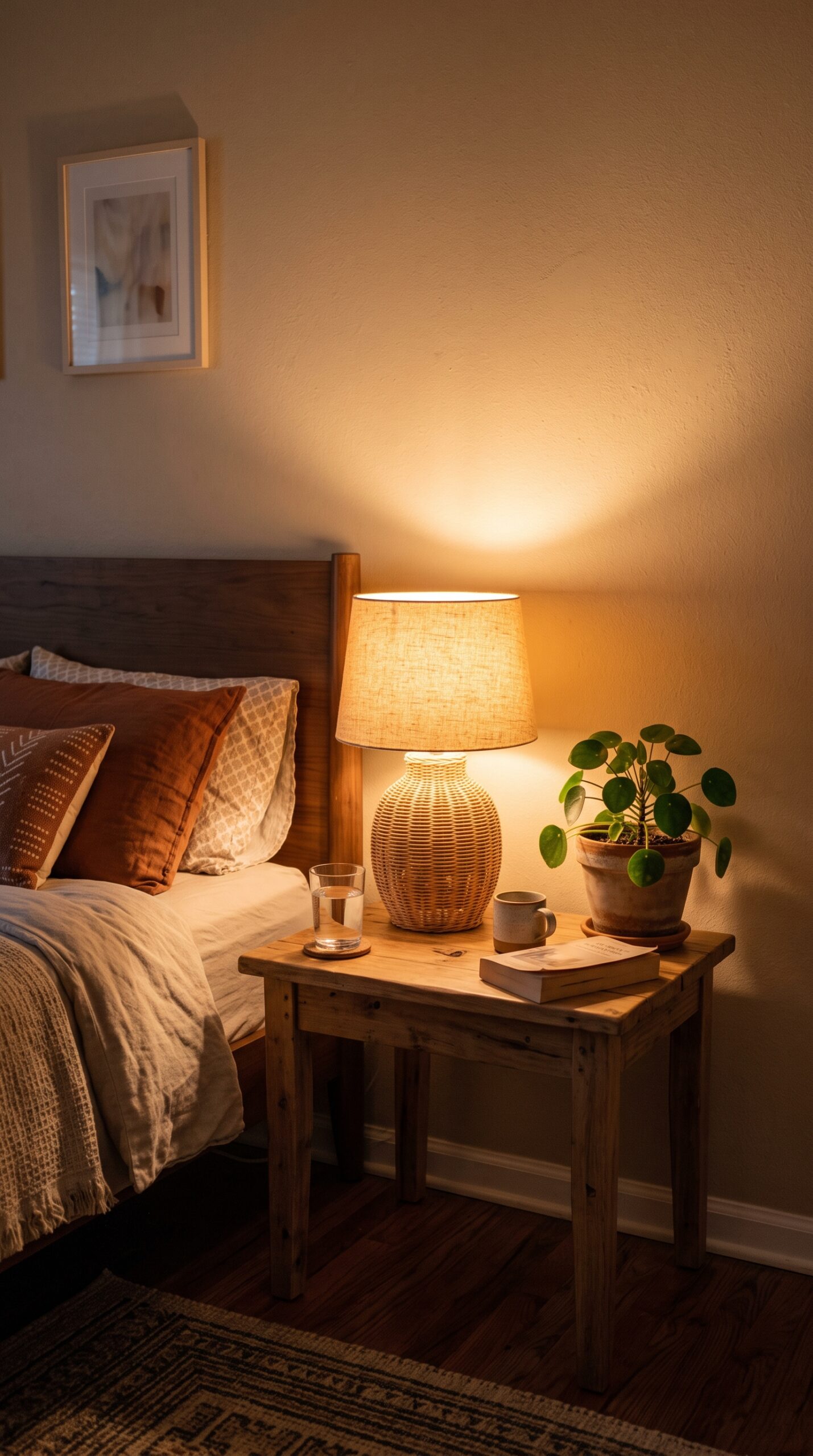 Rattan Table Lamp