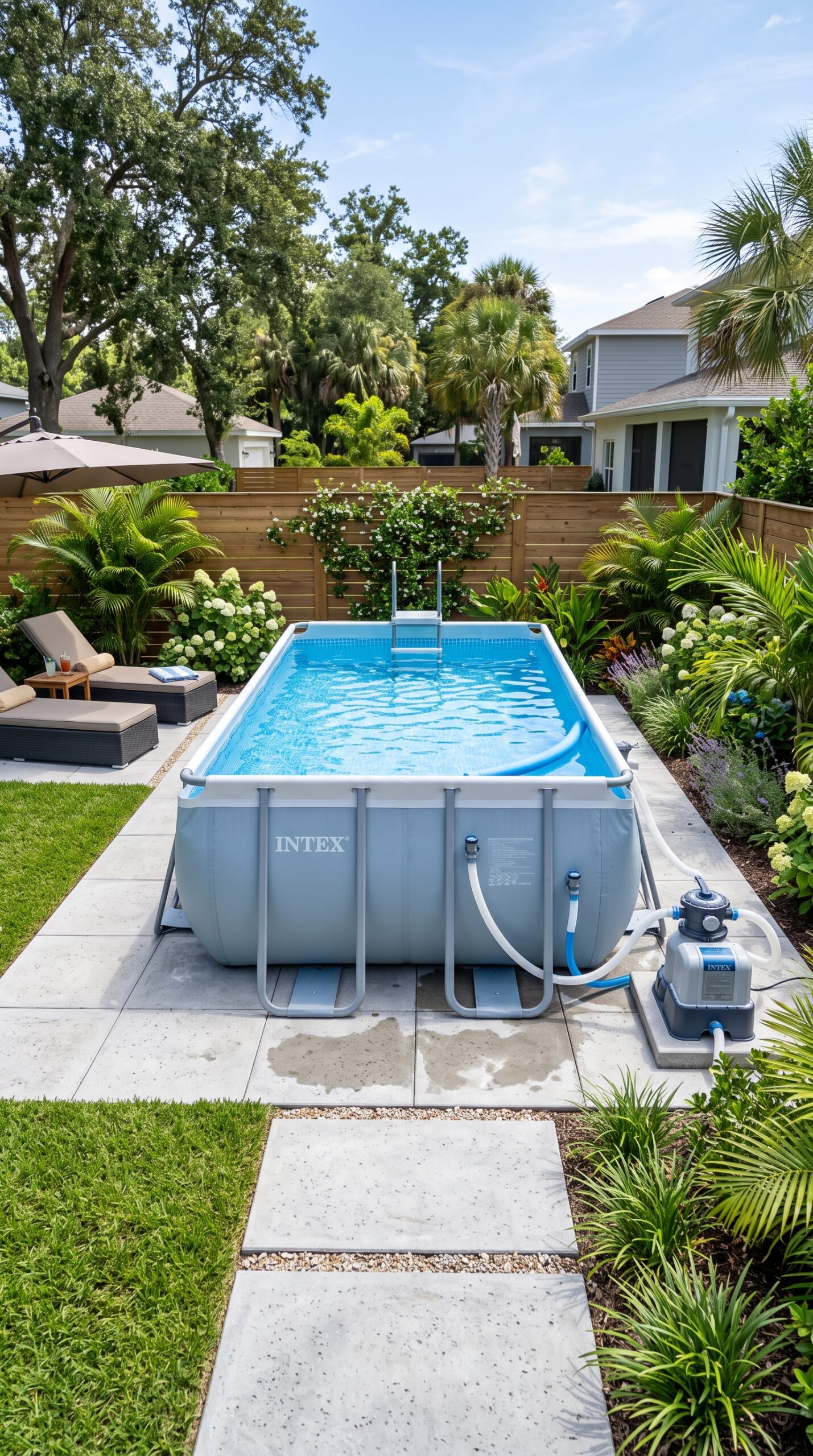Intex Ultra XTR Rectangular Frame Pool Set 16ft x 8ft