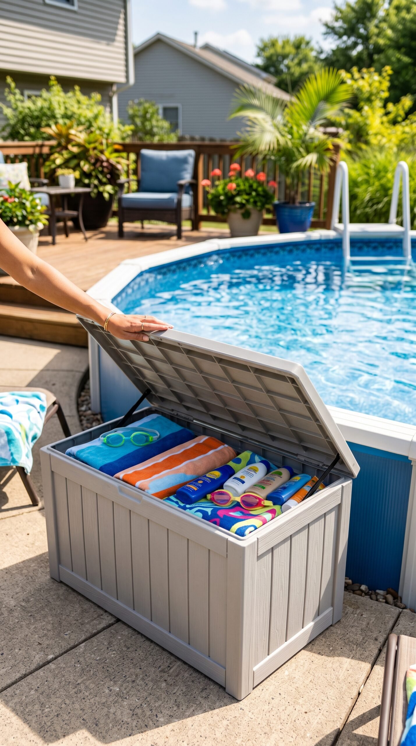 Suncast 50-Gallon Deck Box