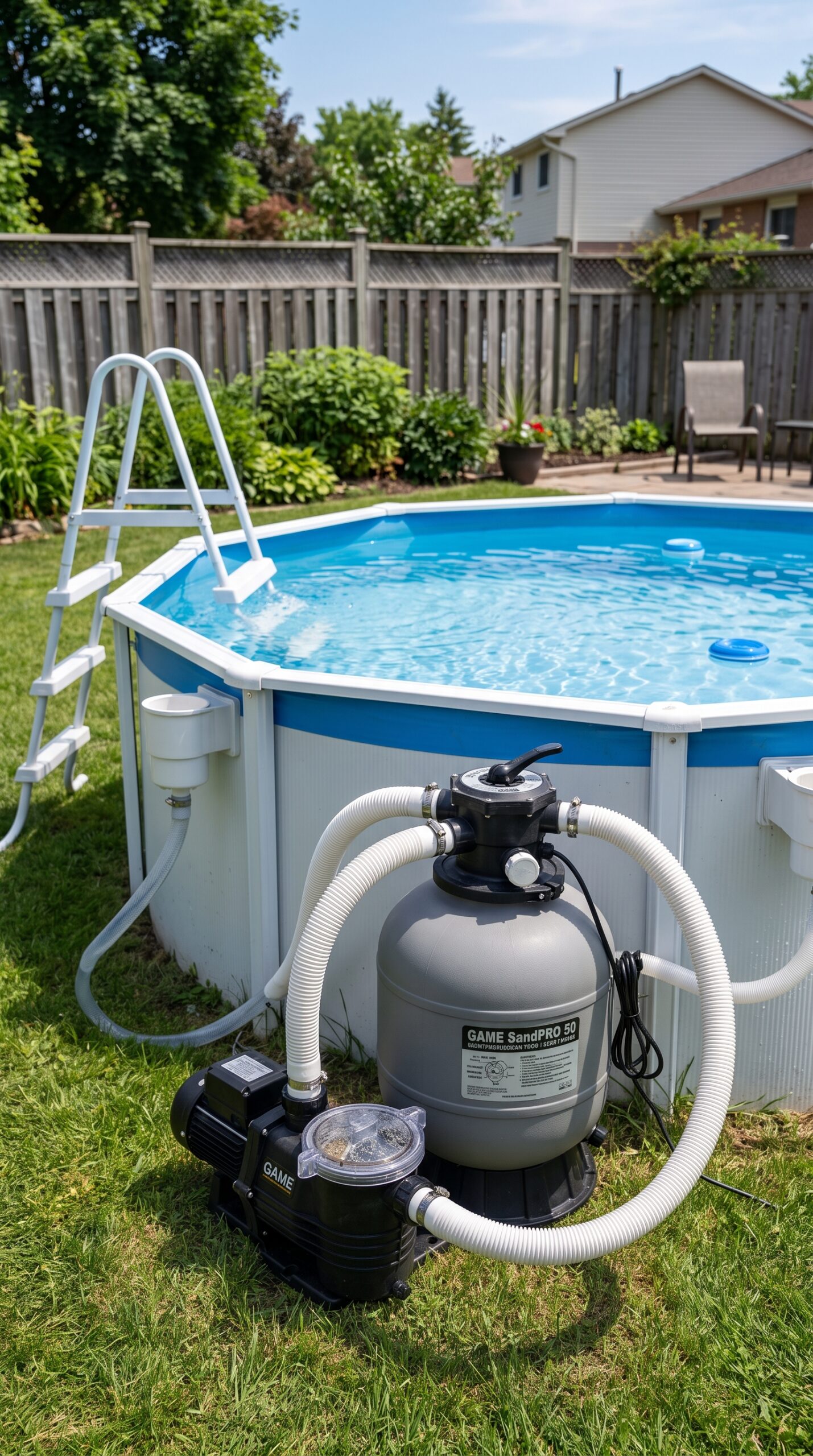 GAME 4513 SandPRO 50 Pool Sand Filter System