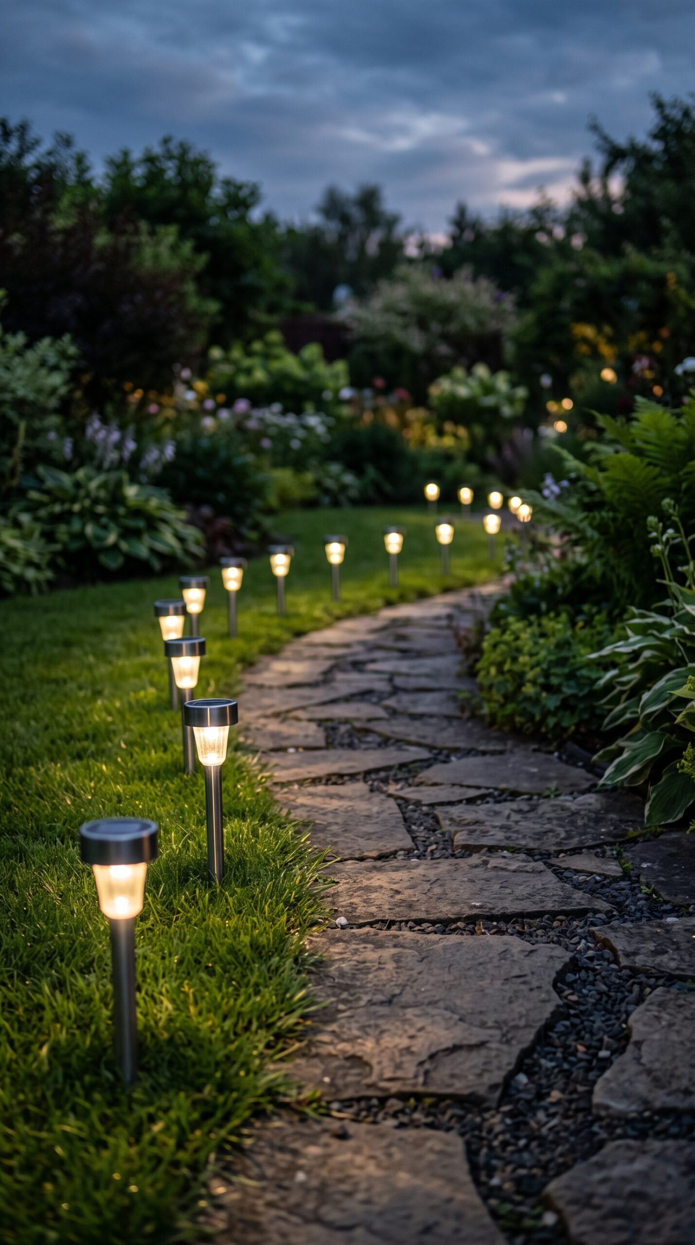 Solar Pathway Lights 8-Pack