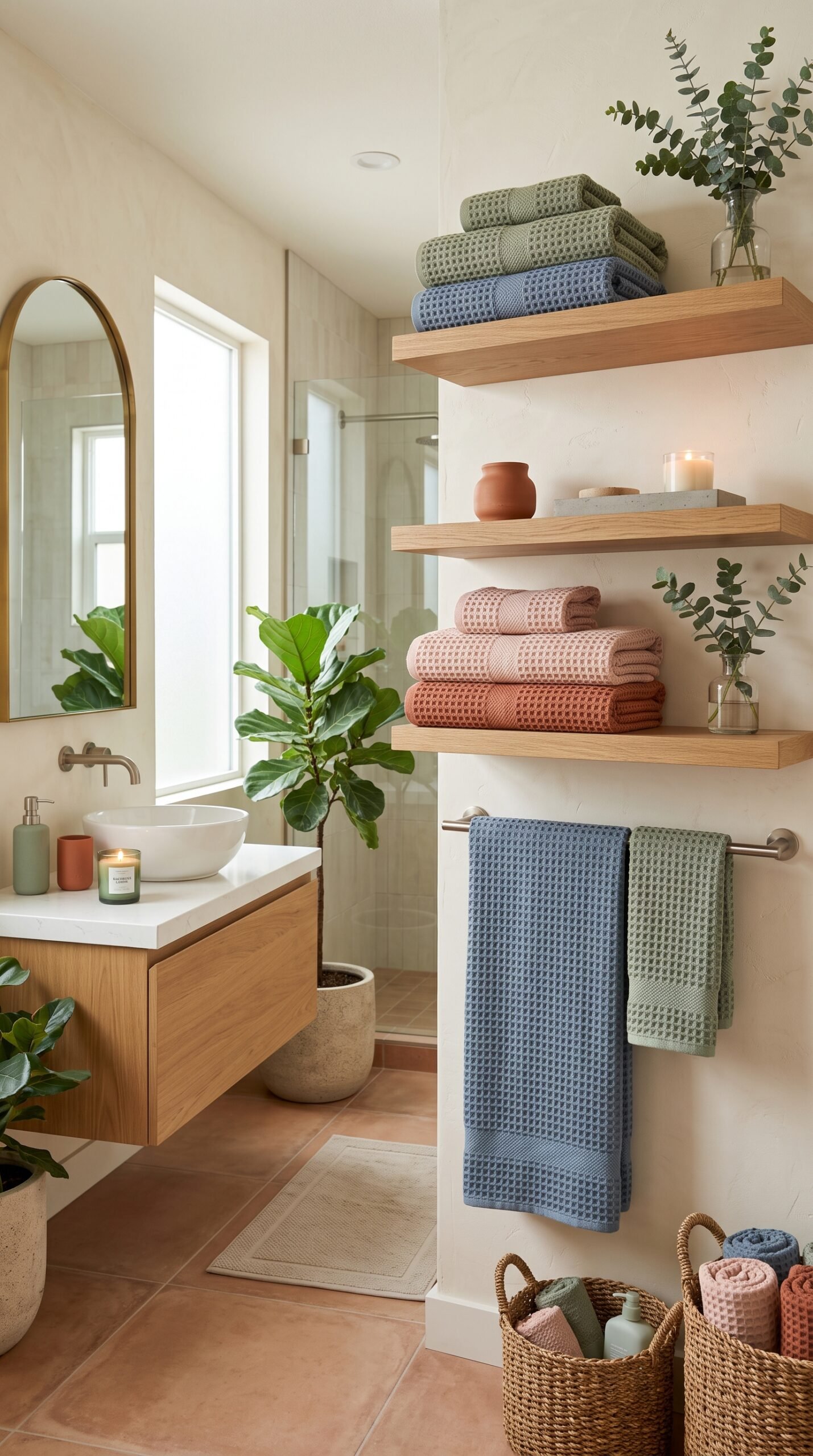 The Company Store Waffle Weave Towel Set