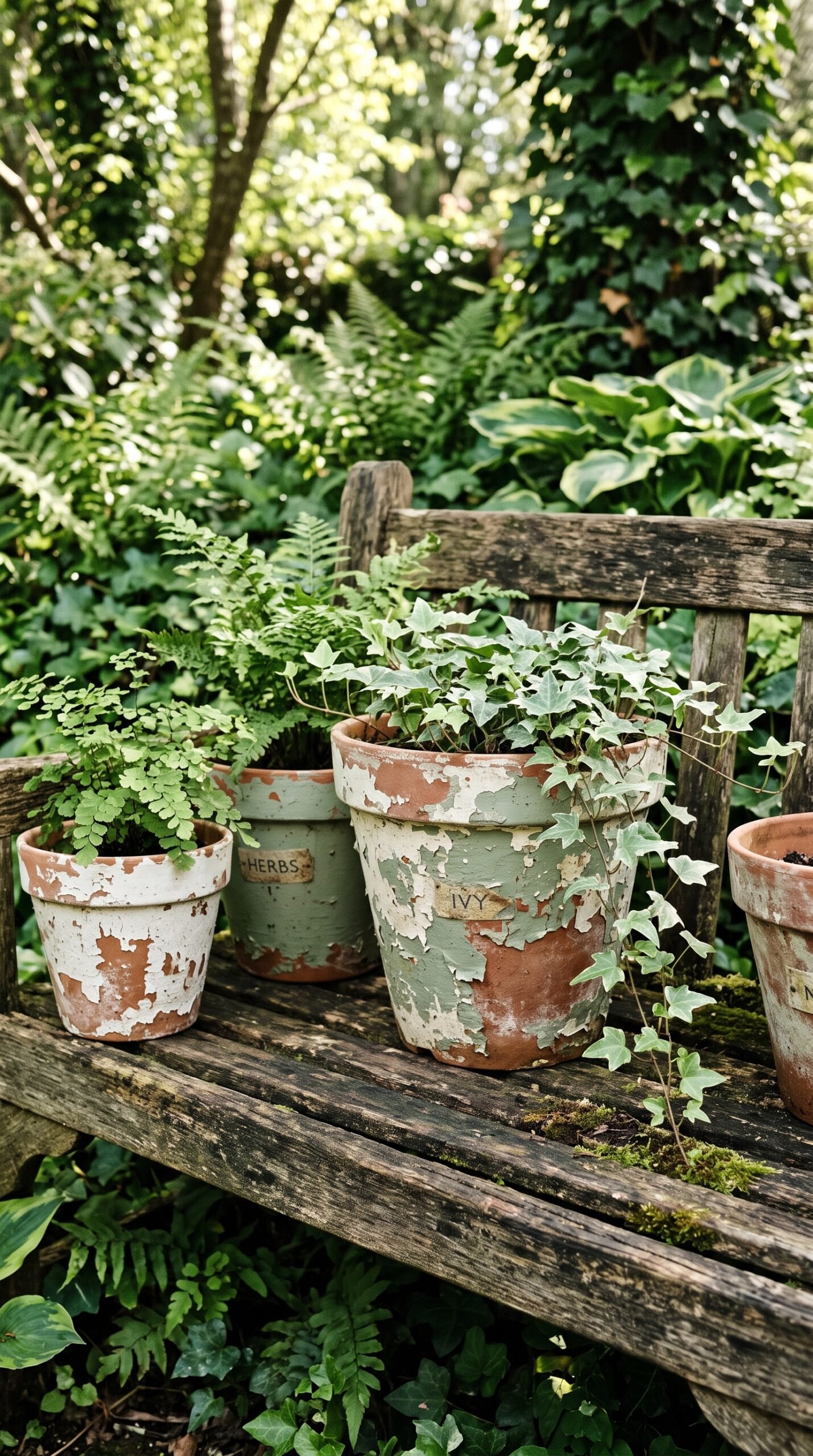 Vintage Clay Pot Set